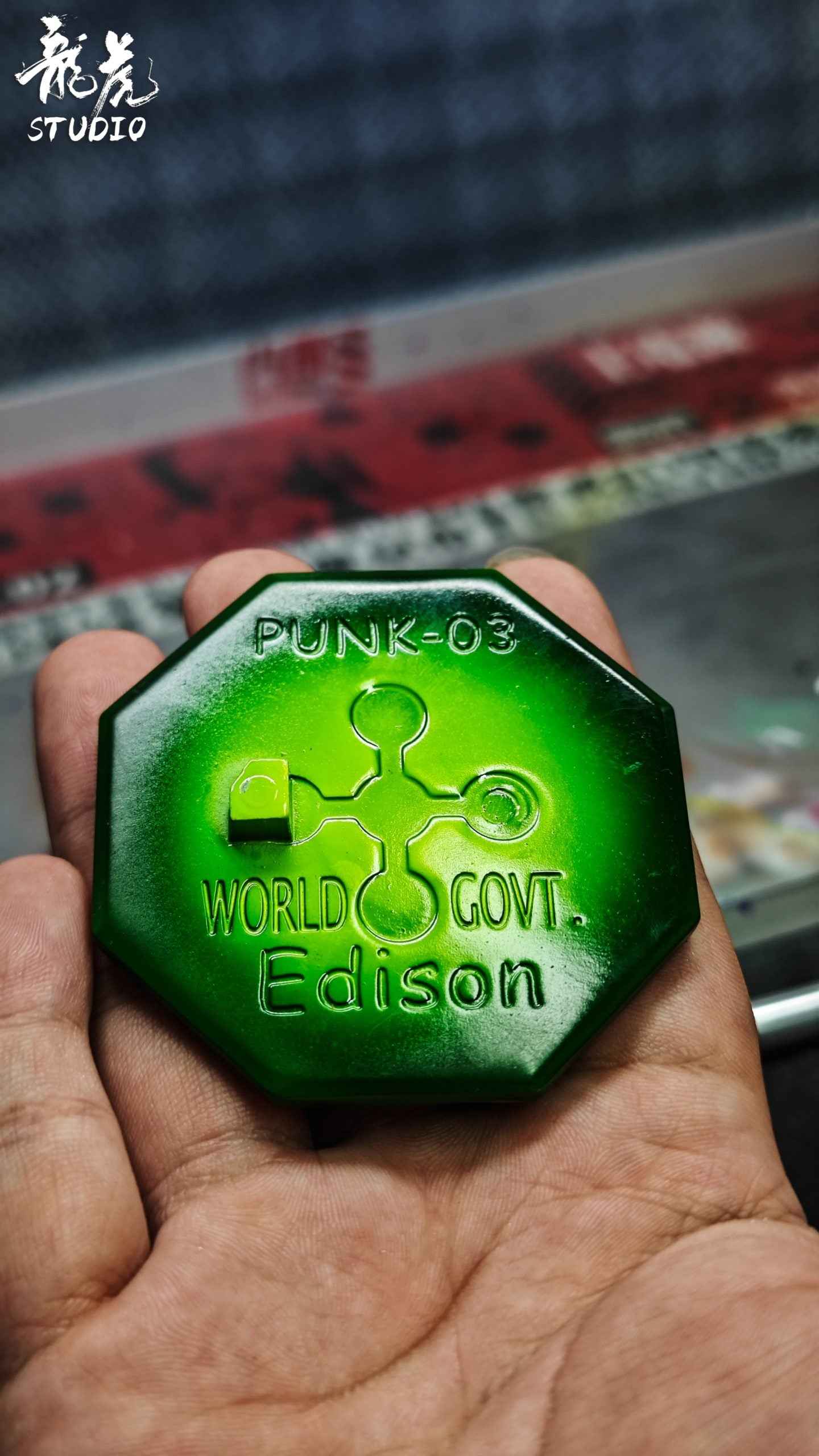 One Piece Long Hu Studio Edison Punk 03 Egghead Arc Resin Statue