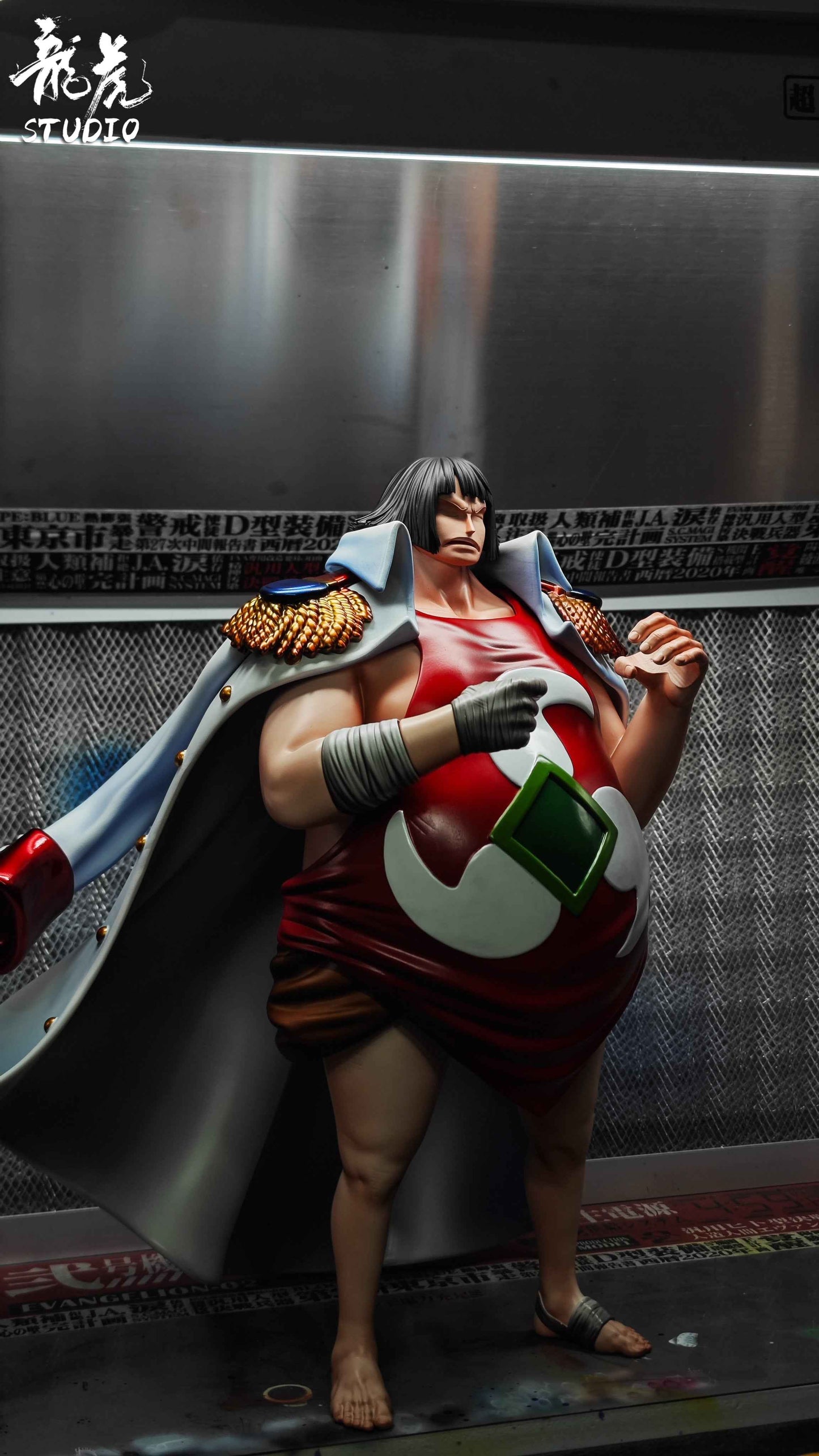One Piece Long Hu Studio Sentomaru Resin Statue