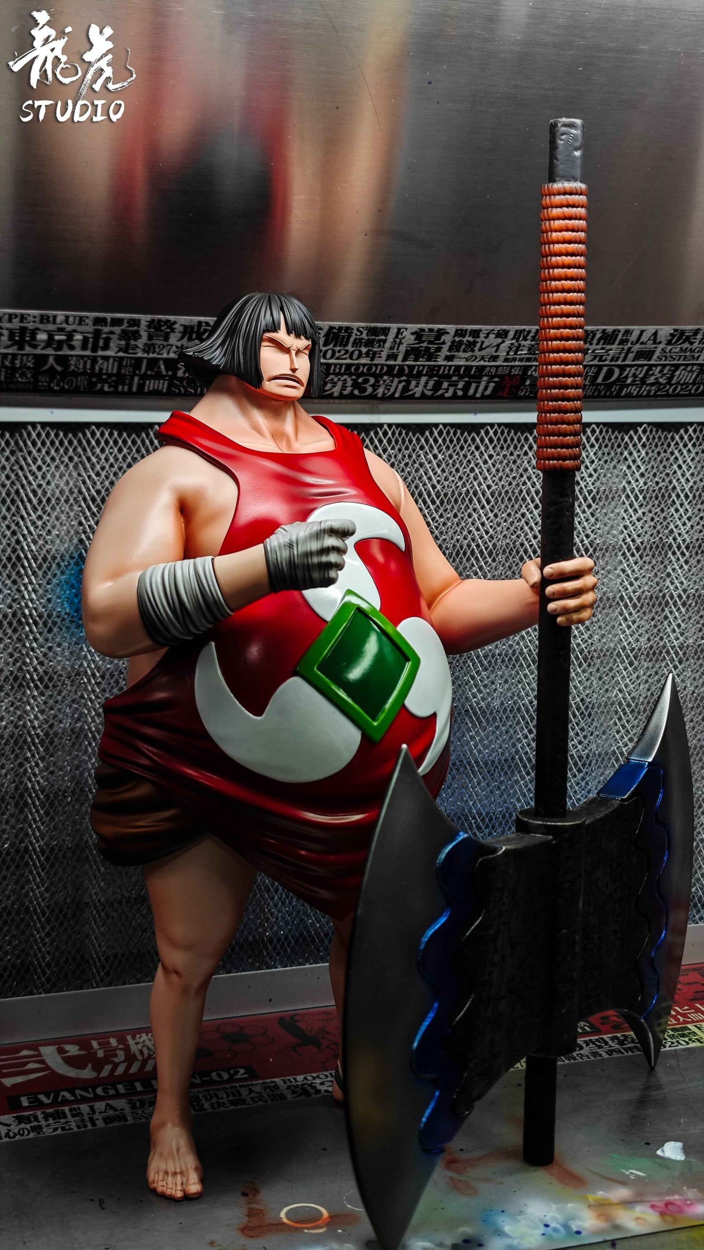 One Piece Long Hu Studio Sentomaru Resin Statue