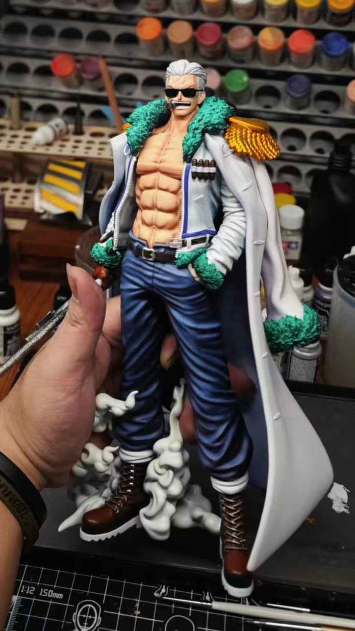 One Piece Long Hu Studio Smoker Navy Vol. 3 Resin Statue