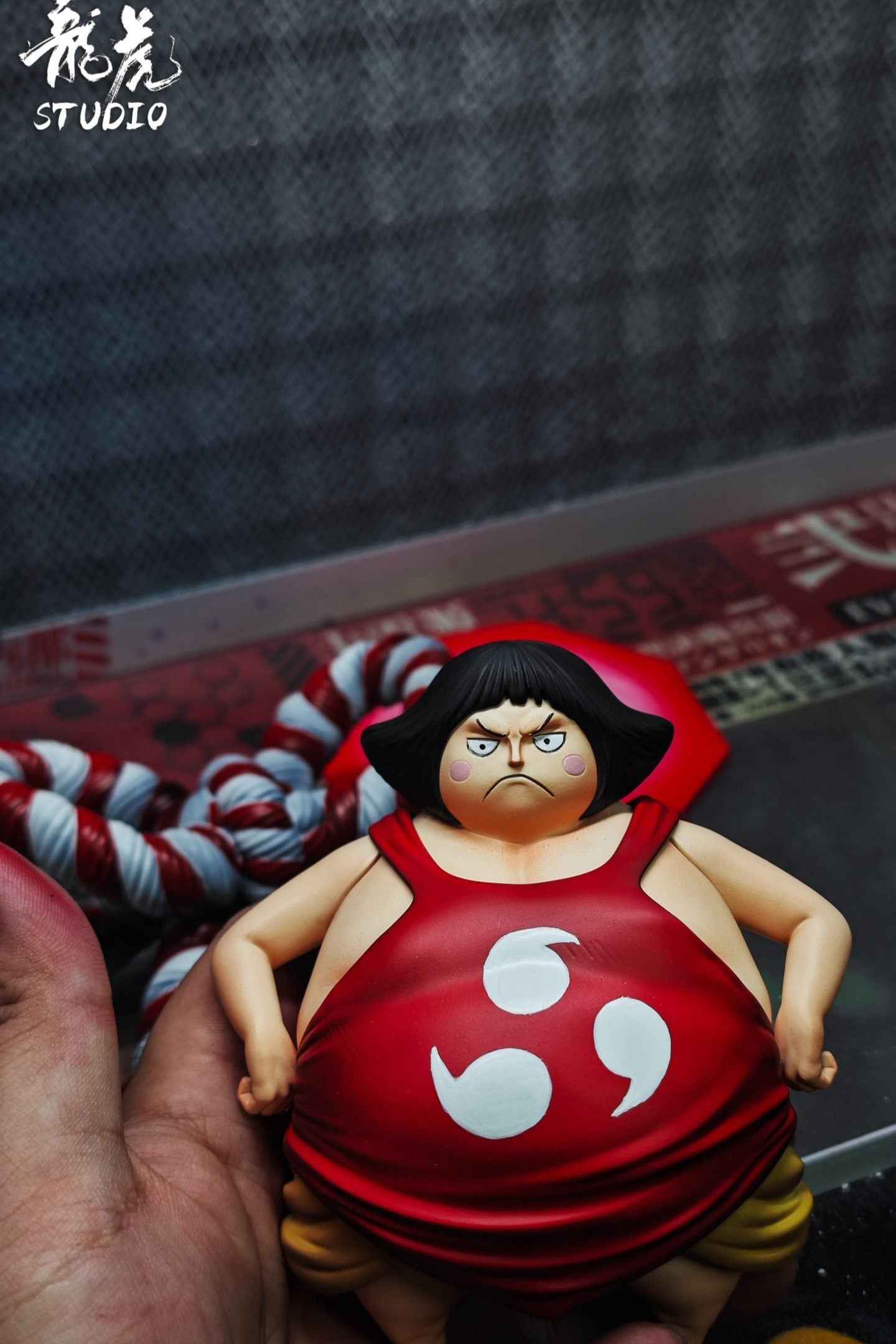 One Piece Long Hu Studio Young Sentomaru Resin Statue