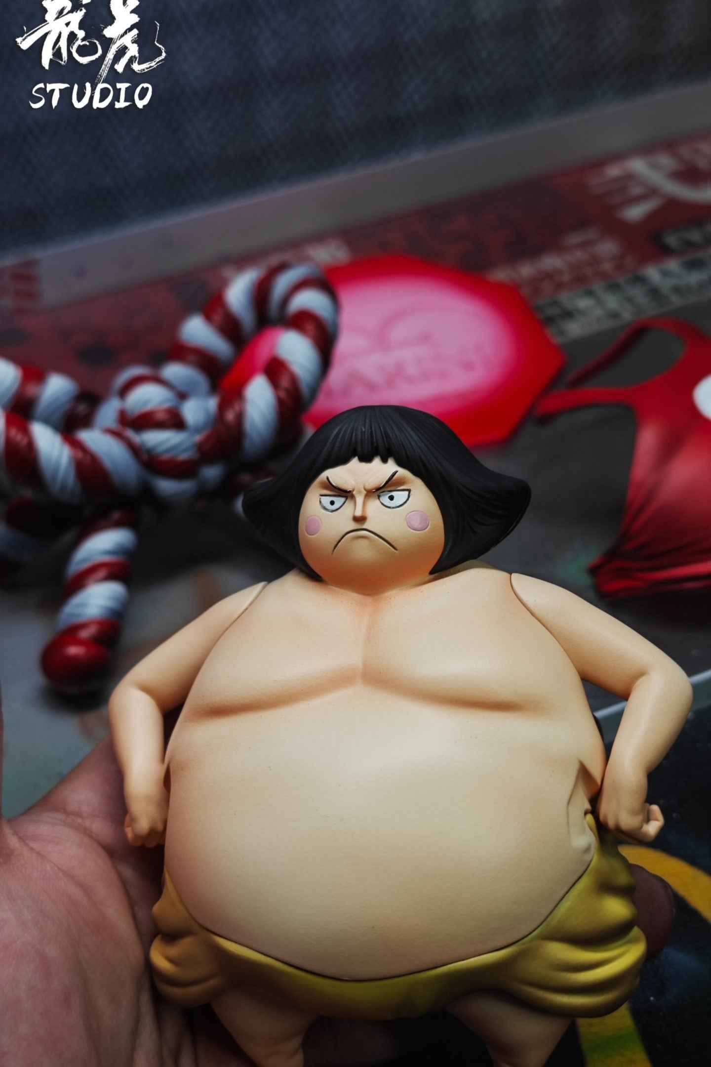 One Piece Long Hu Studio Young Sentomaru Resin Statue