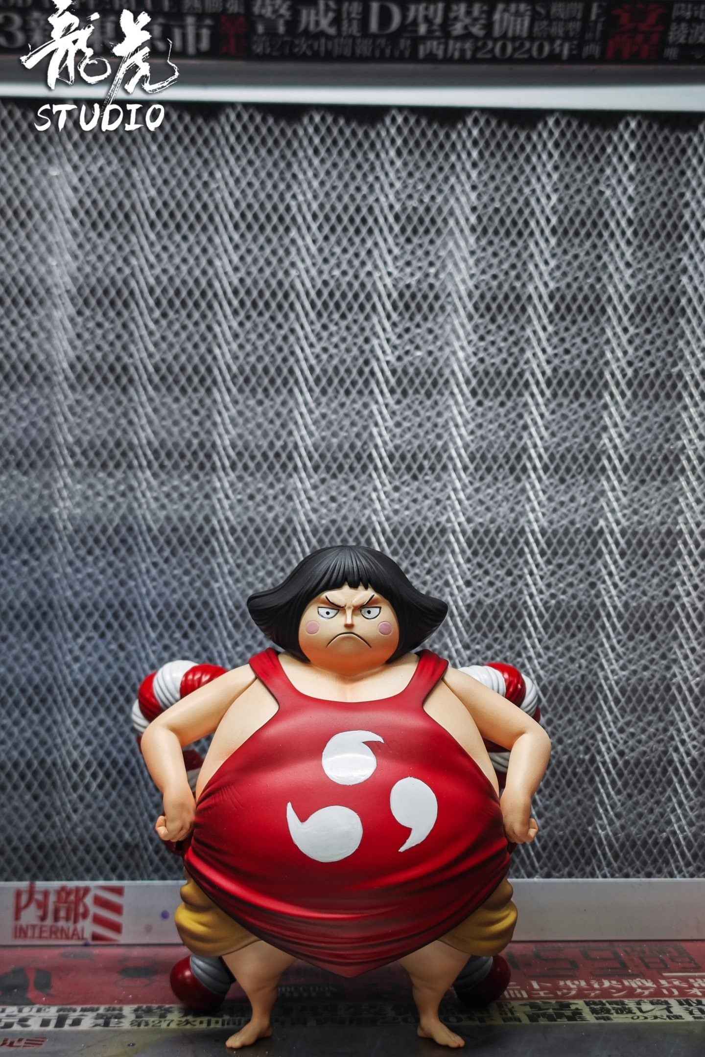 One Piece Long Hu Studio Young Sentomaru Resin Statue