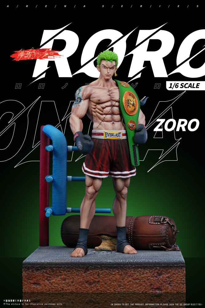 One Piece MWZB Studio Boxer Roronoa Zoro Resin Statue