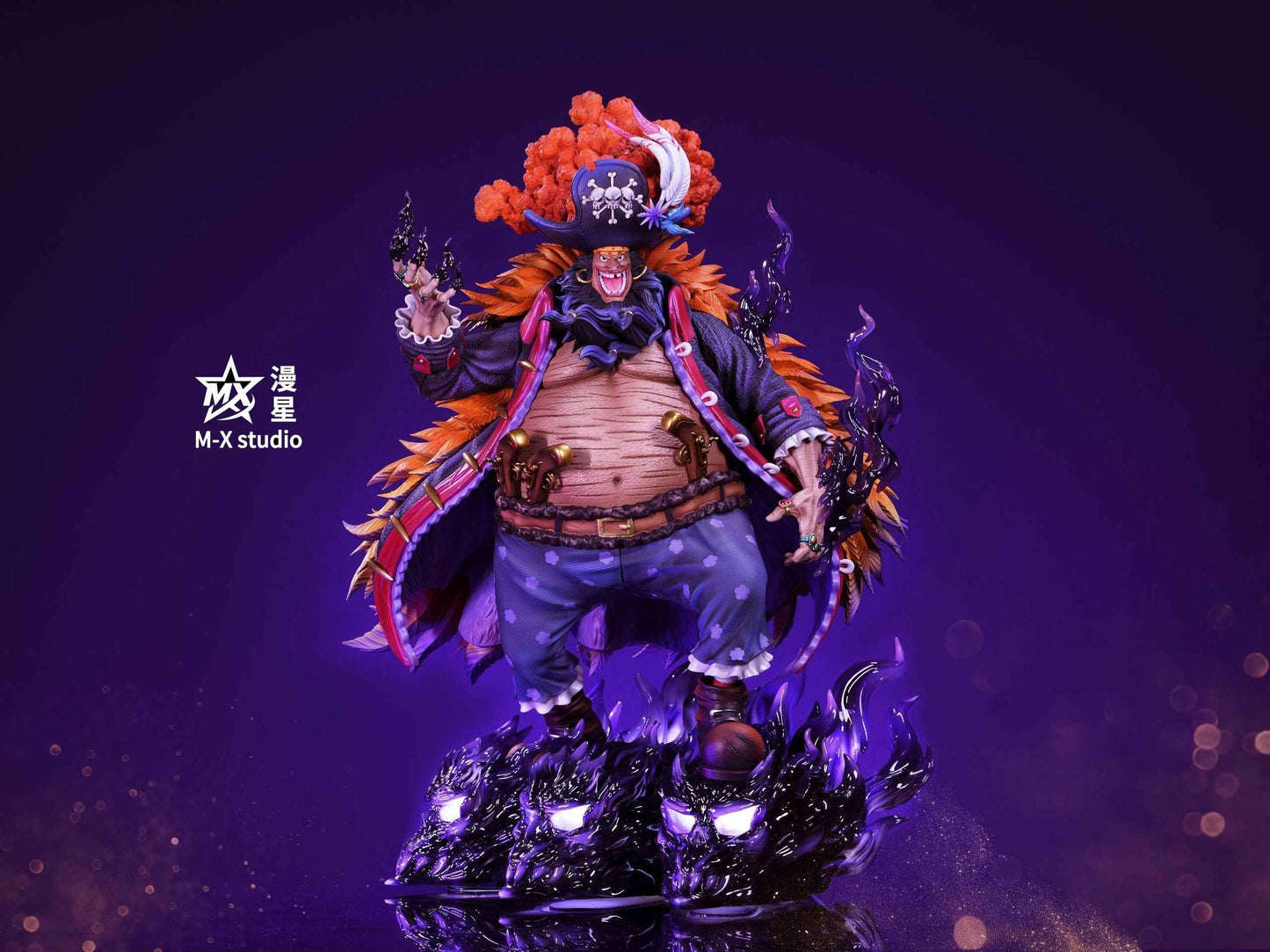 One Piece MX Studio Marshall D. Teach Blackbeard Resin Statue