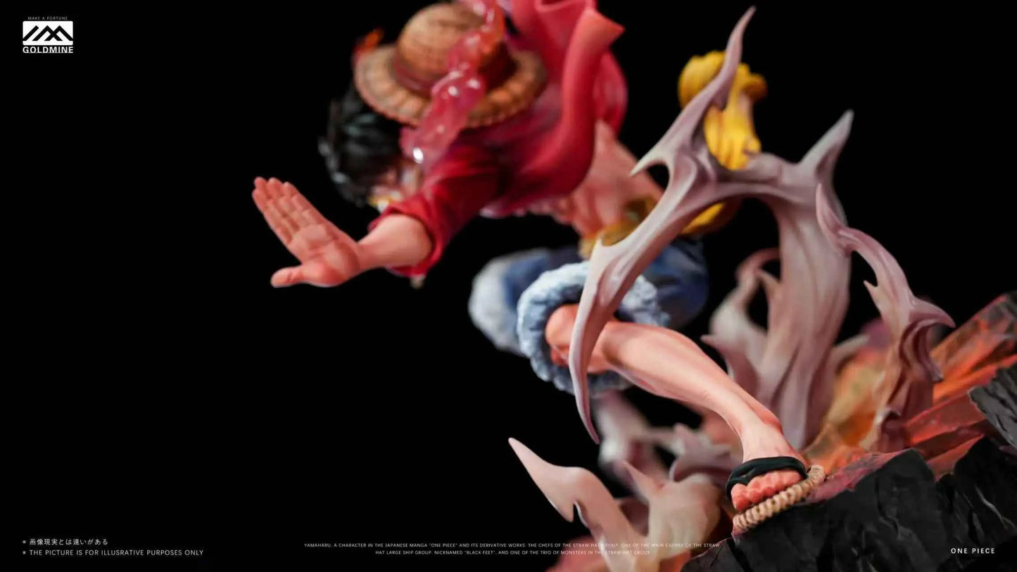 One Piece Man GOLDMINE Studio Monkey D. Luffy Gear 2nd Resin Statue