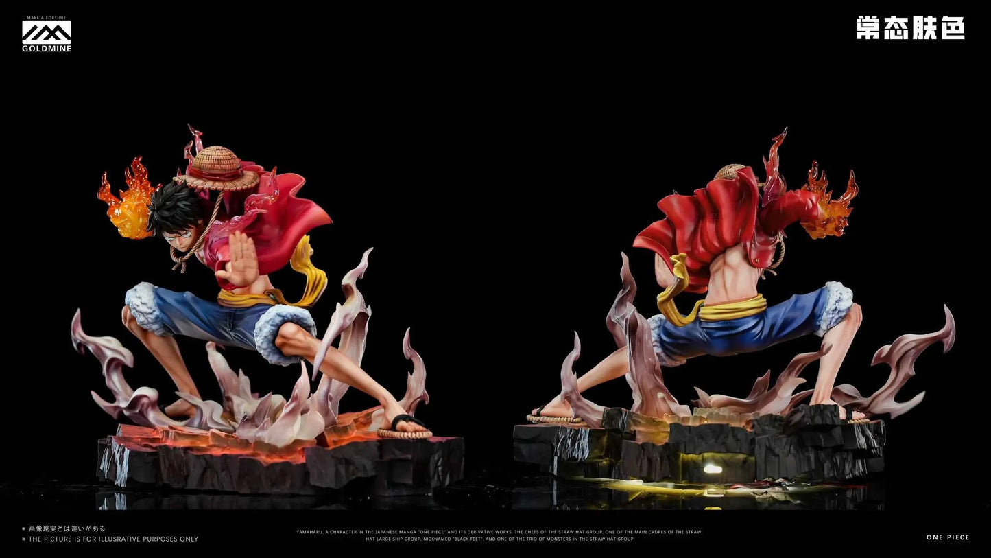 One Piece Man GOLDMINE Studio Monkey D. Luffy Gear 2nd Resin Statue