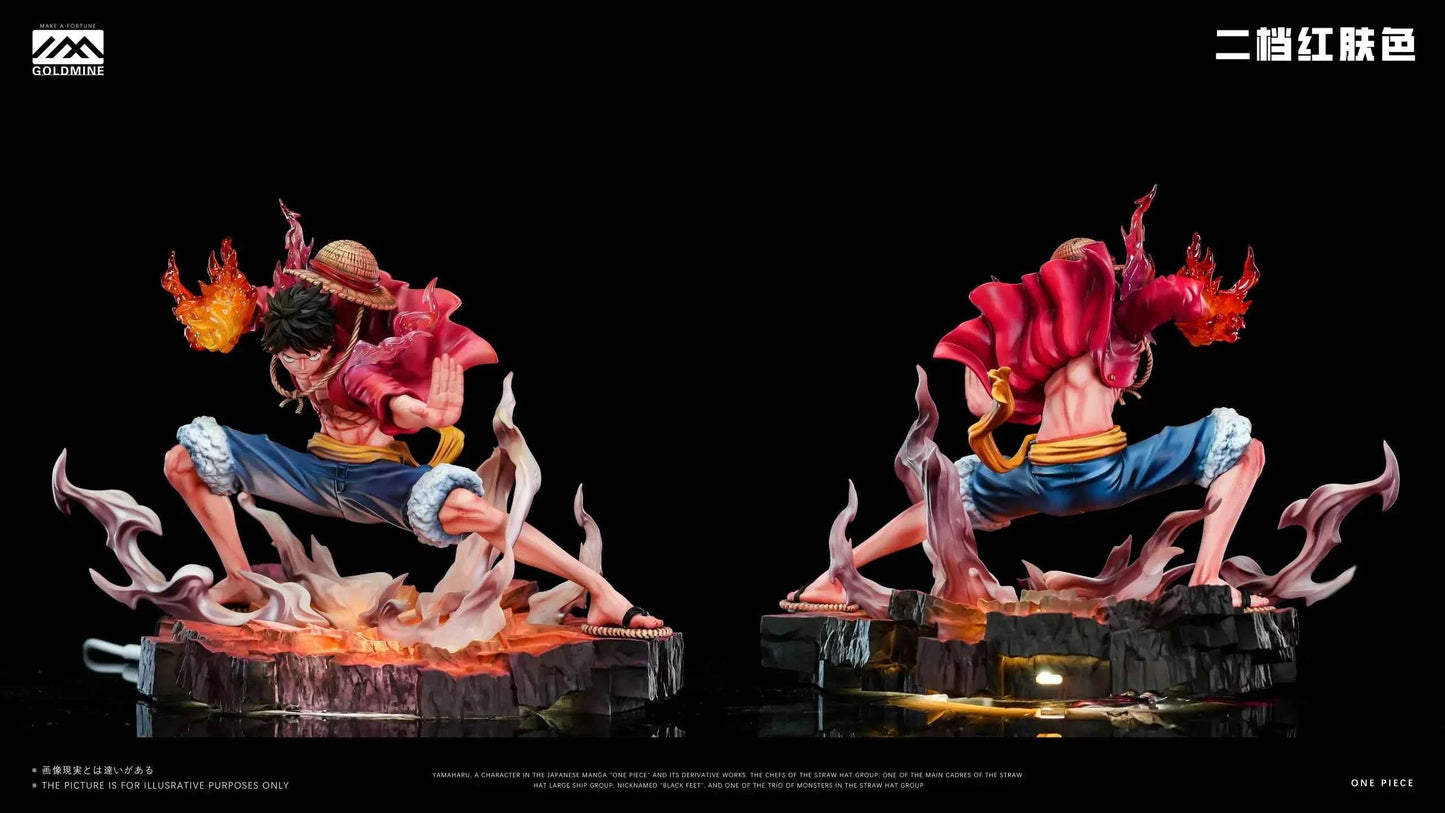 One Piece Man GOLDMINE Studio Monkey D. Luffy Gear 2nd Resin Statue