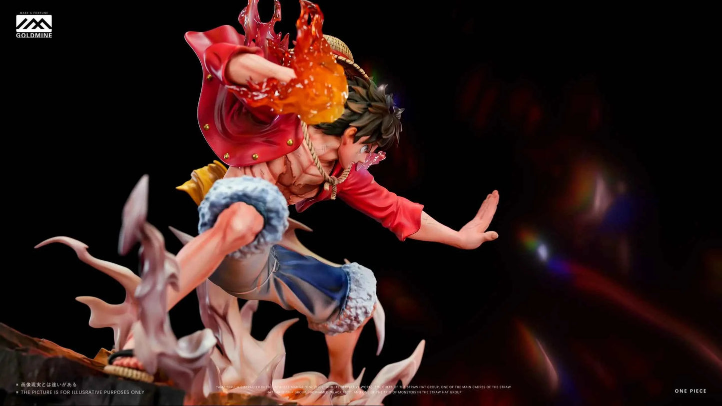 One Piece Man GOLDMINE Studio Monkey D. Luffy Gear 2nd Resin Statue