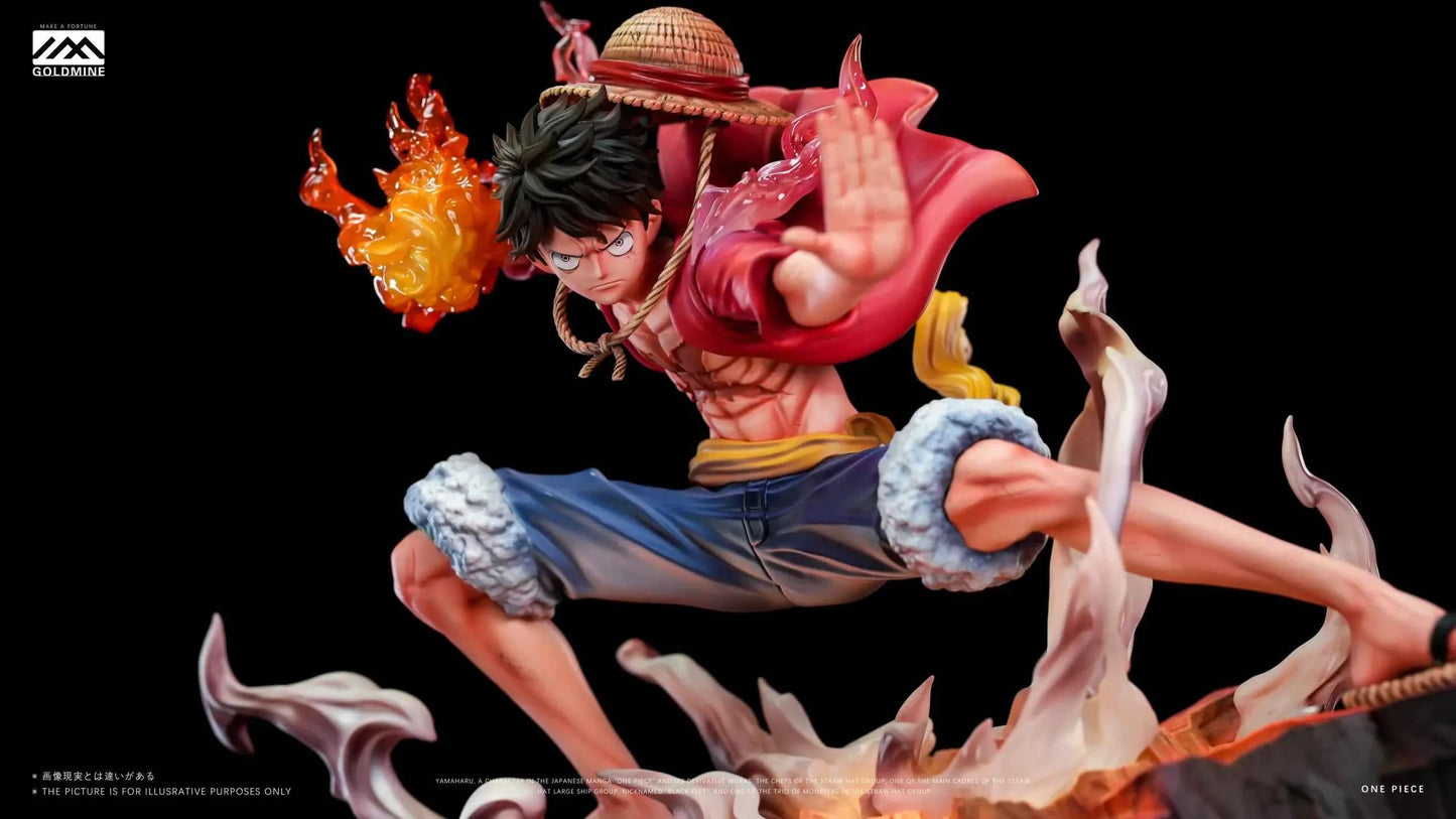 One Piece Man GOLDMINE Studio Monkey D. Luffy Gear 2nd Resin Statue