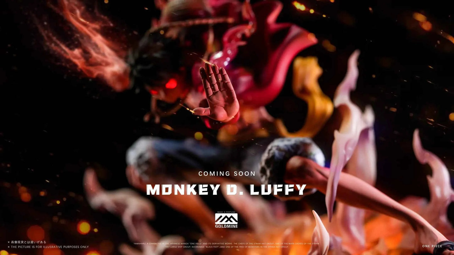 One Piece Man GOLDMINE Studio Monkey D. Luffy Gear 2nd Resin Statue