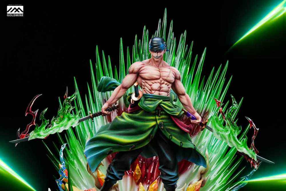 One Piece GOLDMINE Studio Roronoa Zoro Resin Statue