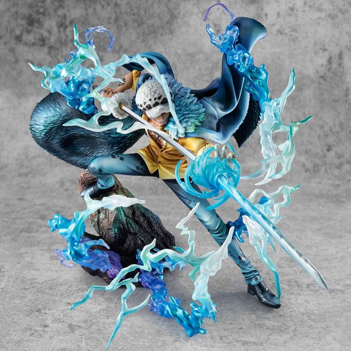 One Piece MegaHouse POP MAX Trafalgar D. Water Law Portrait of Pirates Licensed PVC Figure