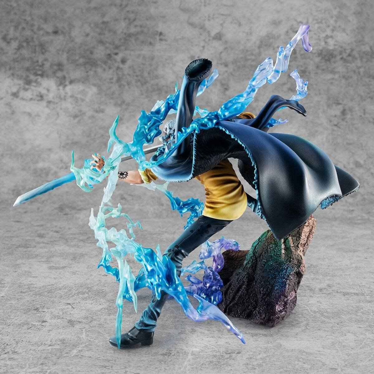 One Piece MegaHouse POP MAX Trafalgar D. Water Law Portrait of Pirates Licensed PVC Figure