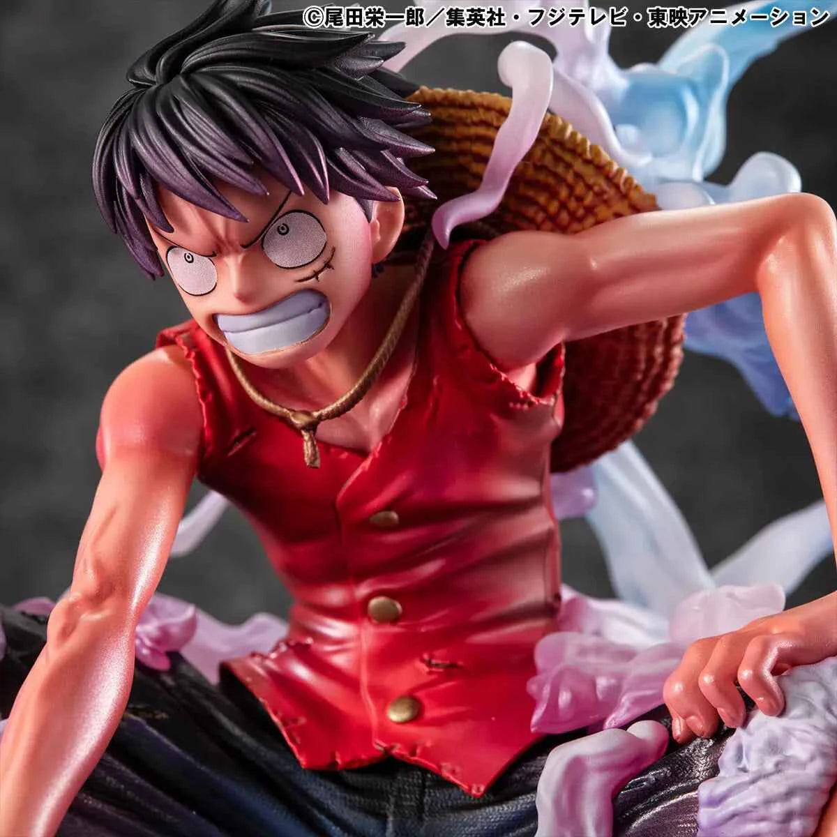 One Piece Megahouse Monkey D. Luffy Gear 2nd Portrait Of Pirates POP Maximum Licensed PVC Figure
