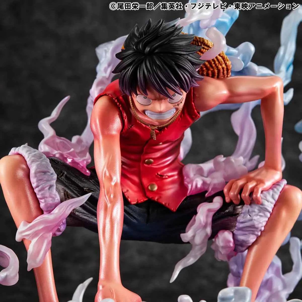 One Piece Megahouse Monkey D. Luffy Gear 2nd Portrait Of Pirates POP Maximum Licensed PVC Figure