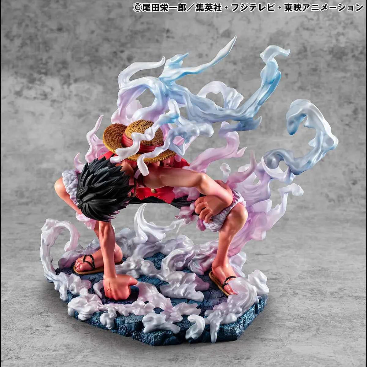 One Piece Megahouse Monkey D. Luffy Gear 2nd Portrait Of Pirates POP Maximum Licensed PVC Figure