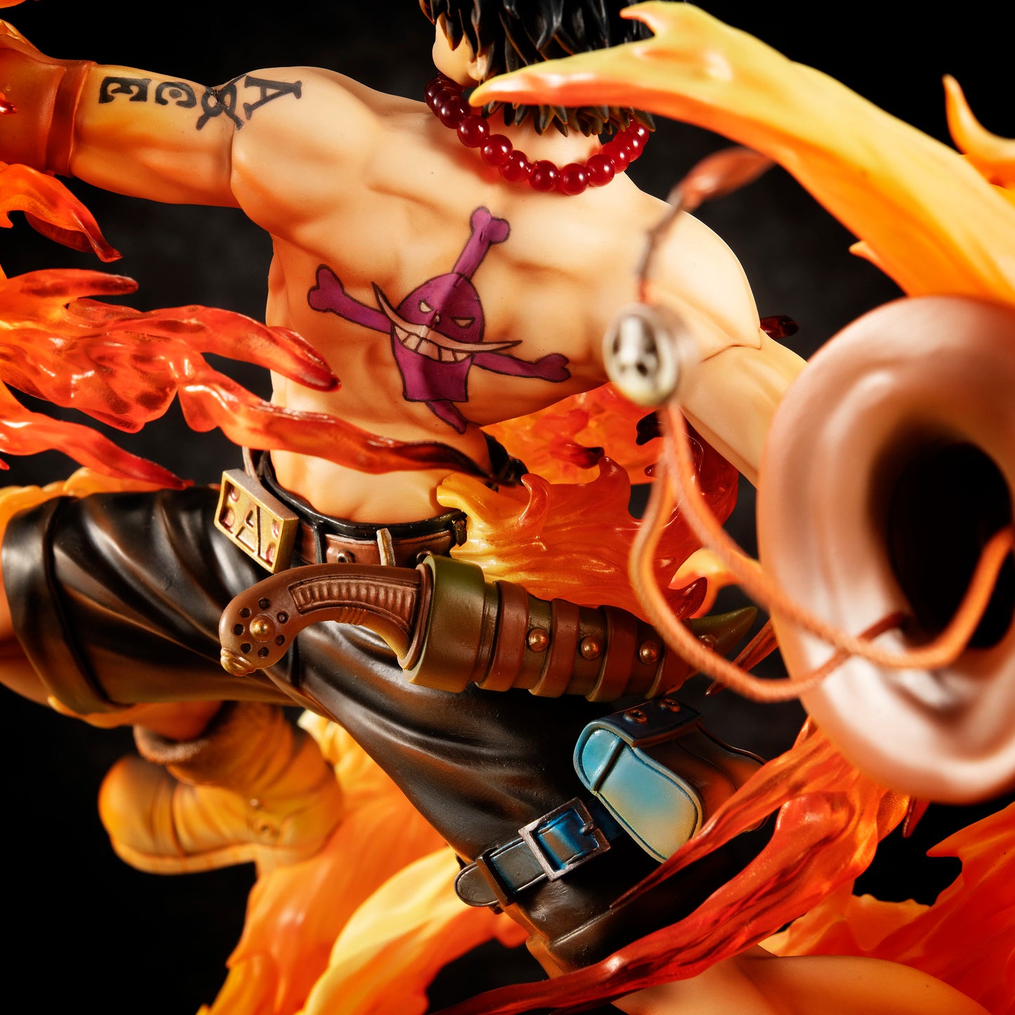 One Piece Megahouse Portgas D. Ace Portrait Of Pirates Maximum 15th Limited Ver. Licensed PVC Figure