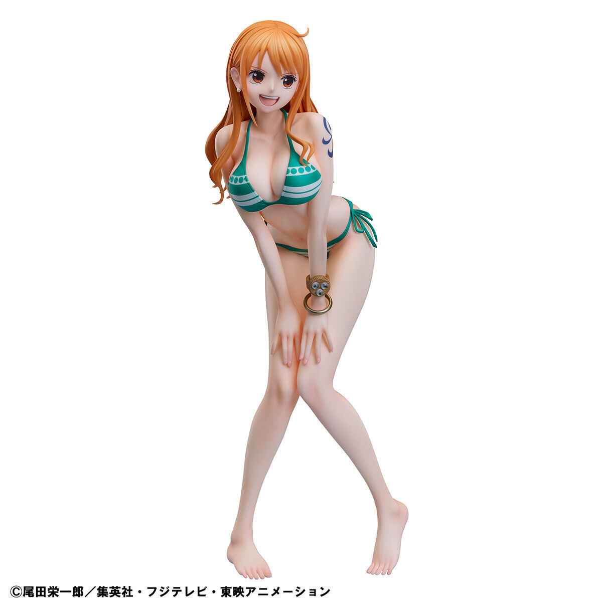 One Piece Megahouse & FREEing Nami B-style Swimsuit Ver. 1/4 Licensed PVC Figure