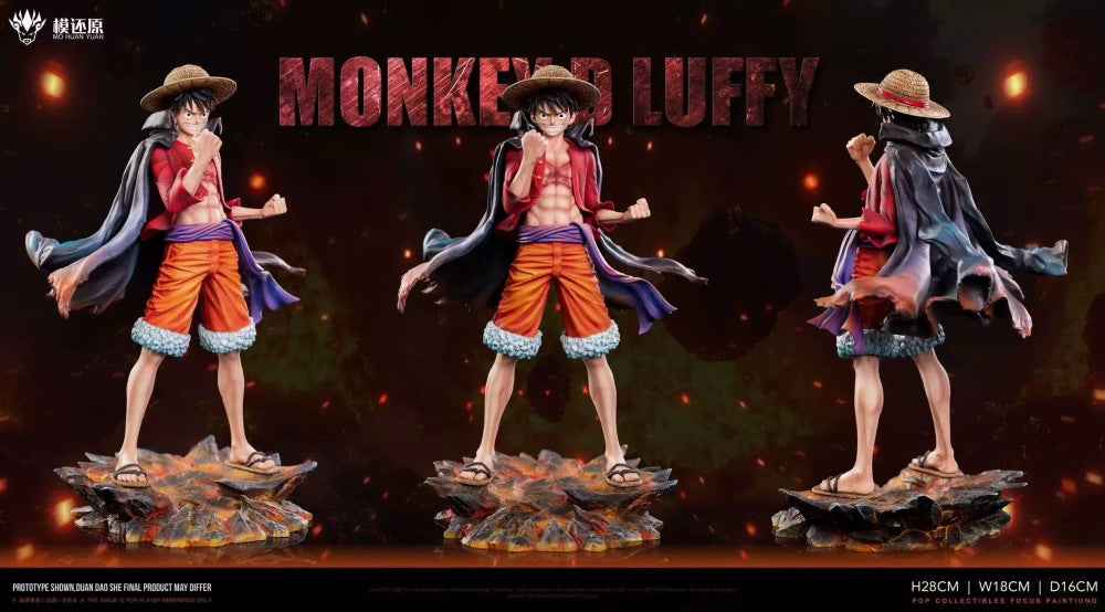 One Piece Mo Huan Yuan Studio Monkey D. Luffy Resin Statue