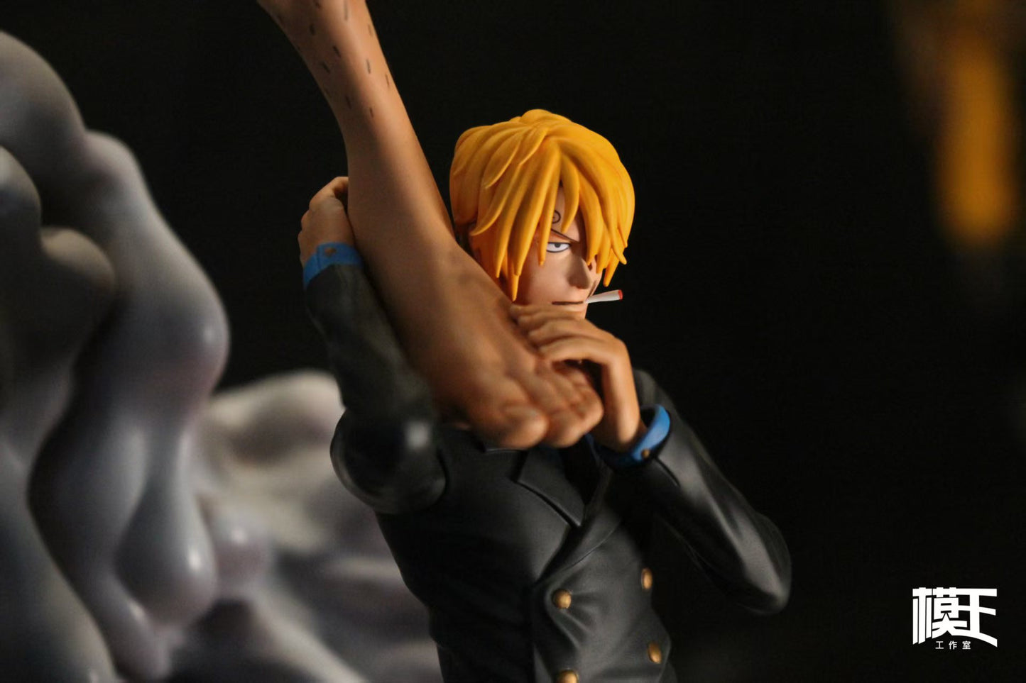 One Piece Mo Wang Studio Super Pirate Six God Chopper & Zoro & Sanji & Franky & Usopp Resin Statue