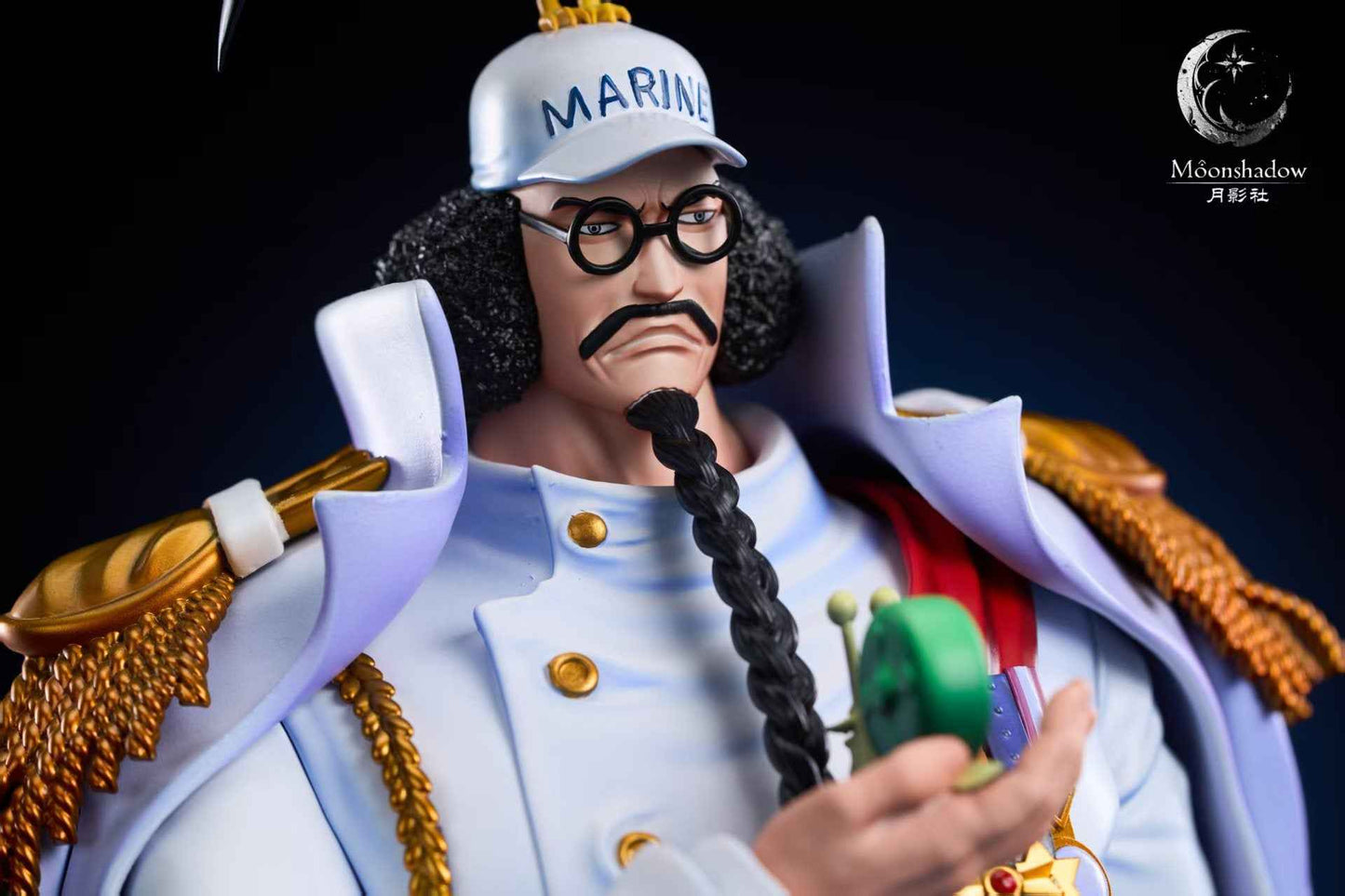 One Piece Moon Shadow Studio Sengoku Resin Statue