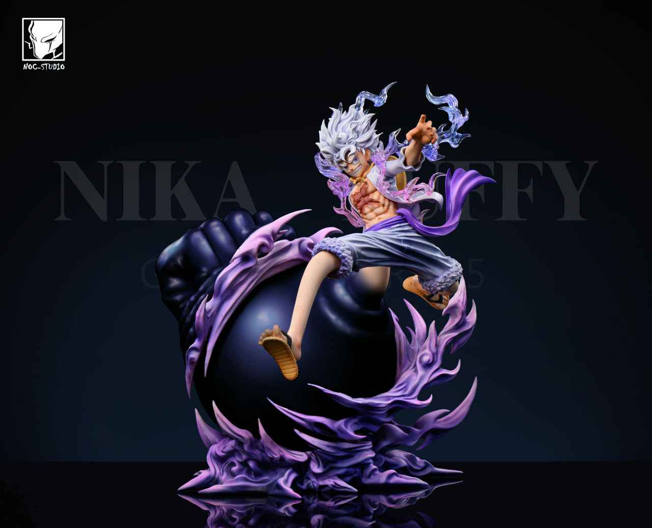 One Piece Noc Studio Nika Monkey D. Luffy Resin Statue
