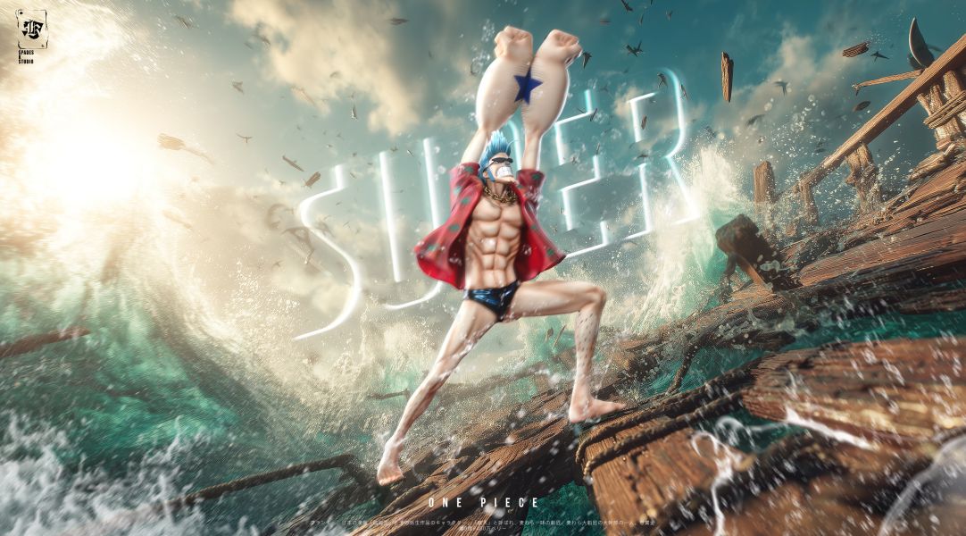 One Piece SPADES K SPK Studio Franky Resin Statue