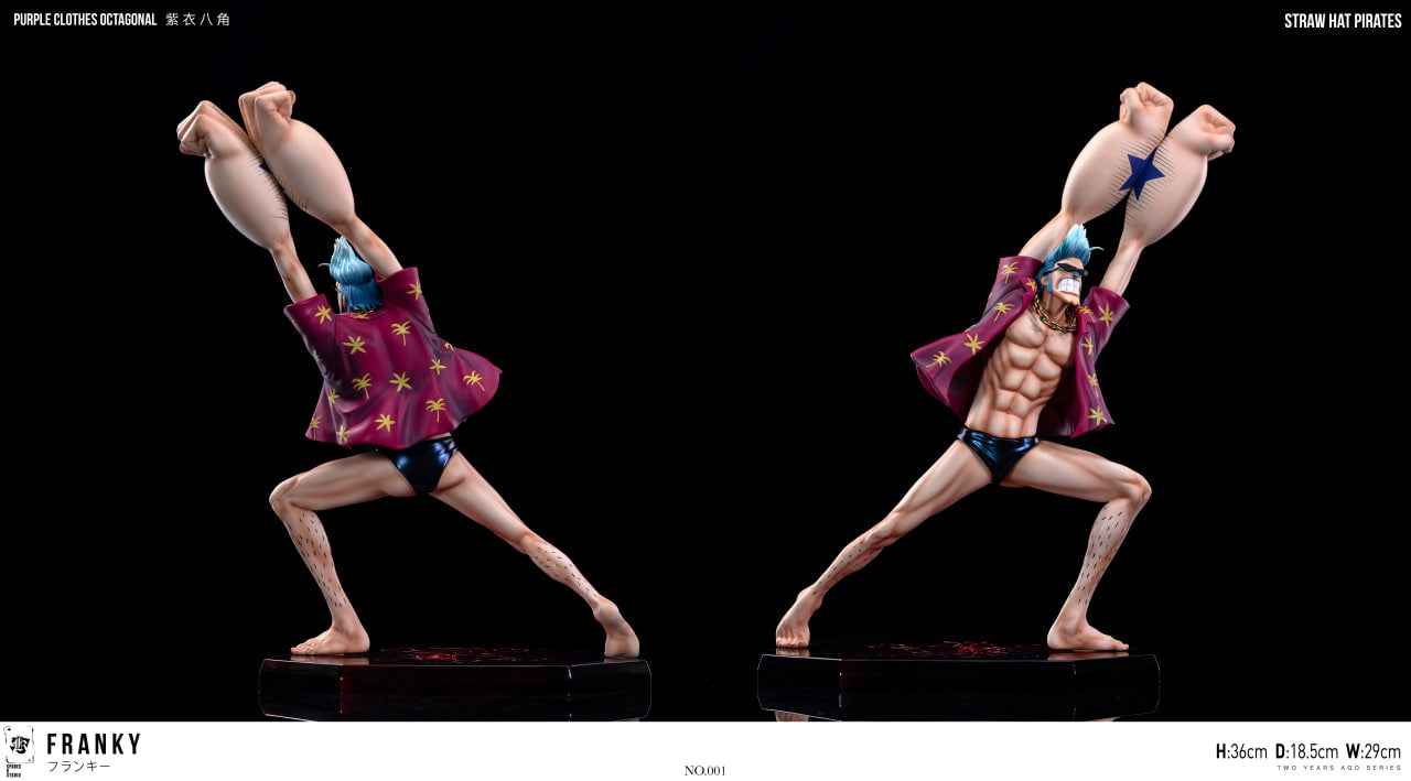 One Piece SPADES K SPK Studio Franky Resin Statue