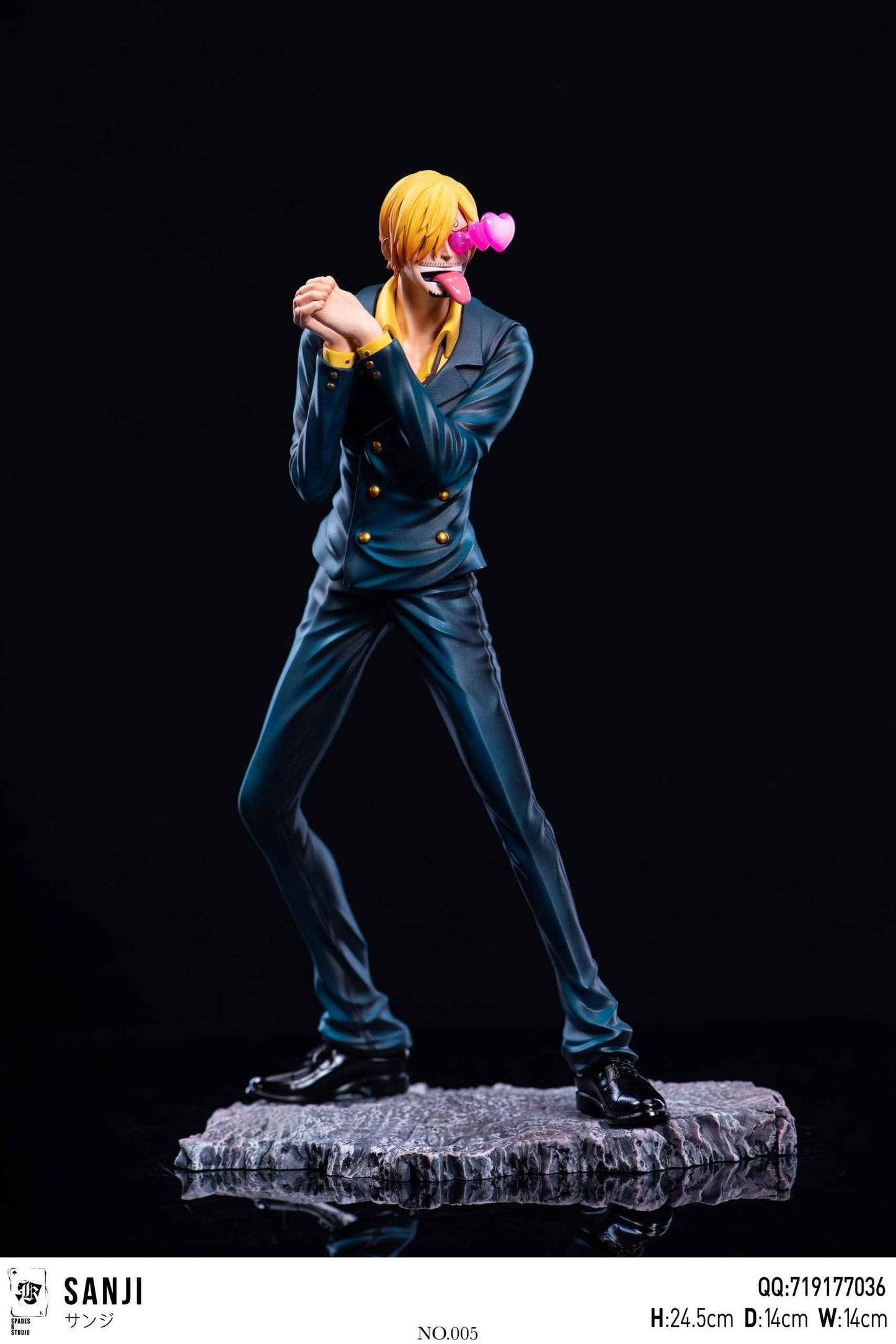 One Piece SPADES K SPK Studio Vinsmoke Sanji Resin Statue