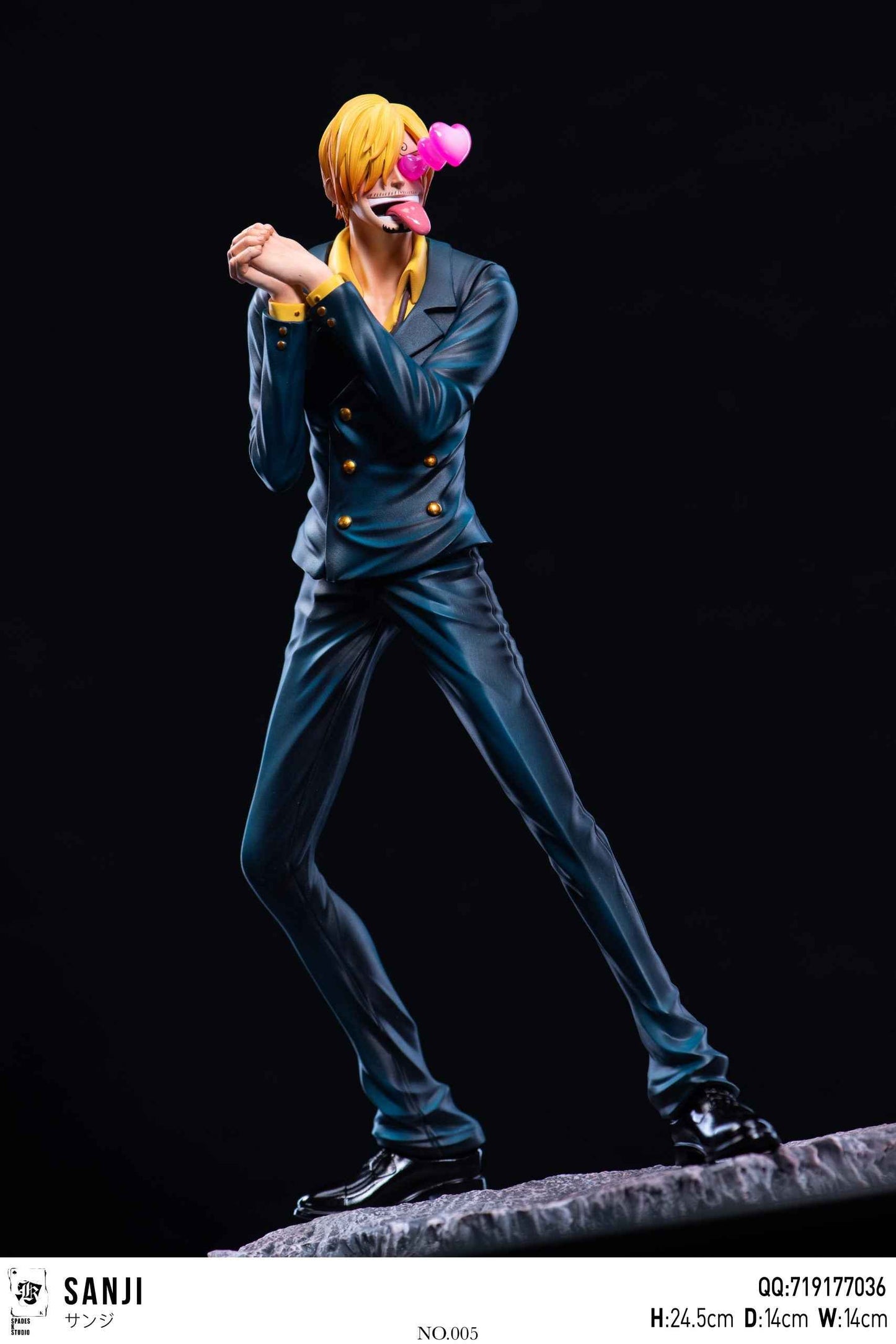 One Piece SPADES K SPK Studio Vinsmoke Sanji Resin Statue