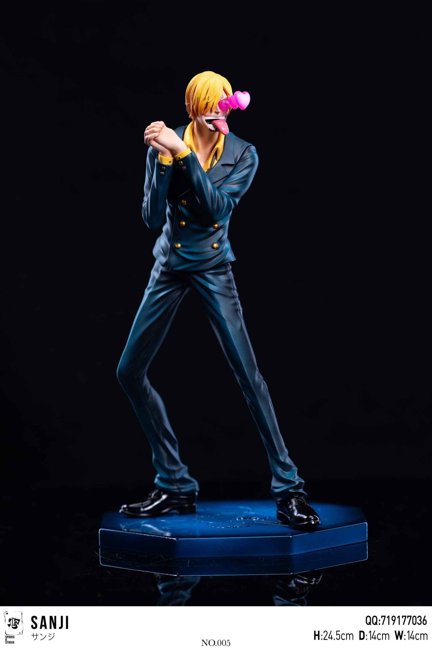 One Piece SPADES K SPK Studio Vinsmoke Sanji Resin Statue