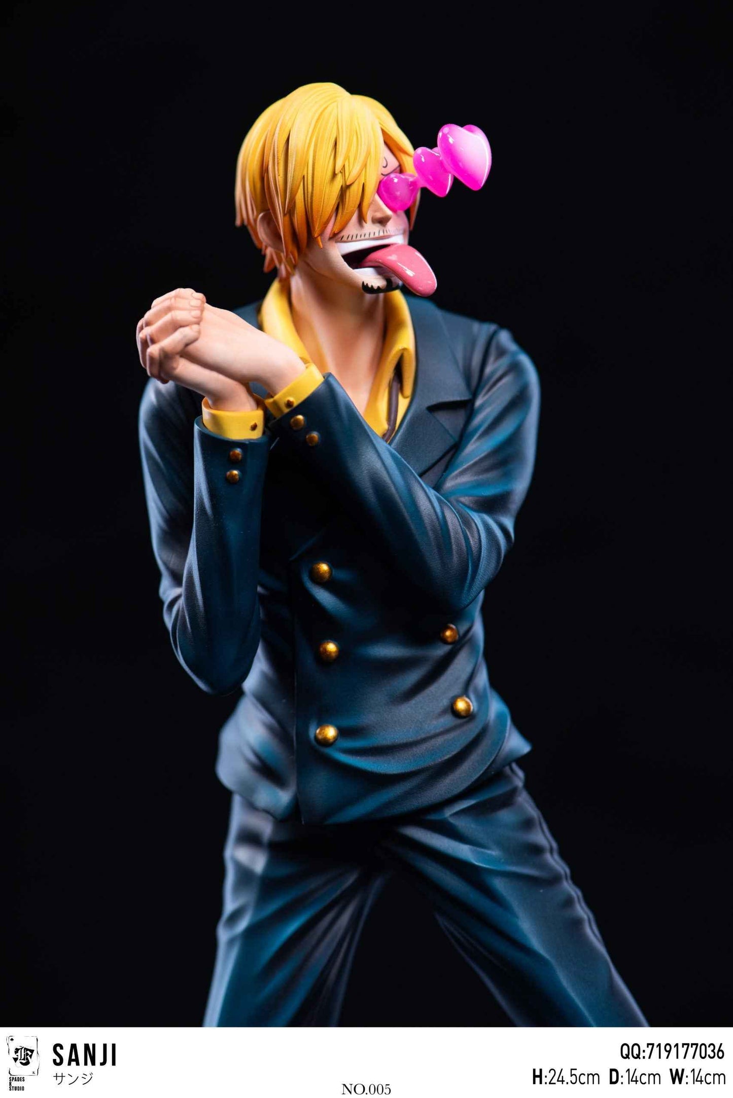 One Piece SPADES K SPK Studio Vinsmoke Sanji Resin Statue