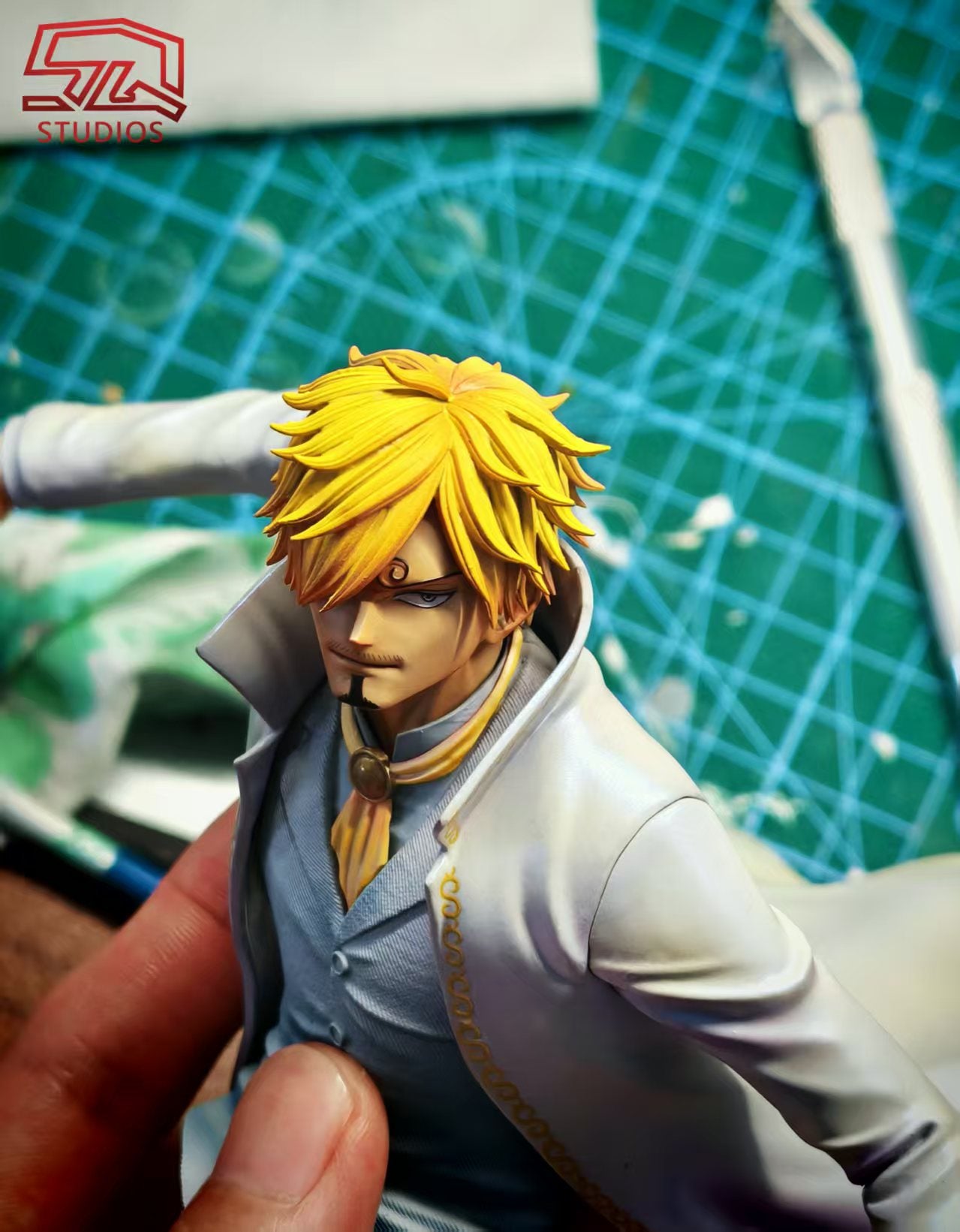 One Piece SQ Studio Vinsmoke Sanji Resin Statue