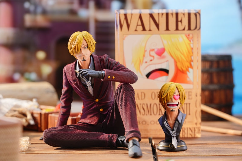 One Piece Sheep Studio Sitting Vinsmoke Sanji Resin Statue