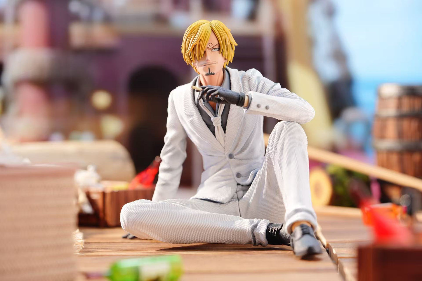 One Piece Sheep Studio Sitting Vinsmoke Sanji Resin Statue