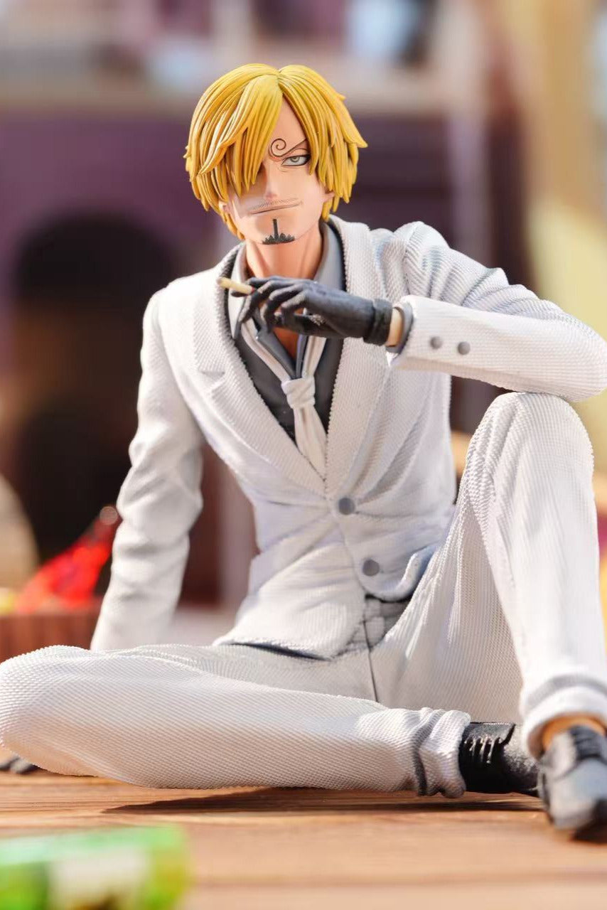 One Piece Sheep Studio Sitting Vinsmoke Sanji Resin Statue