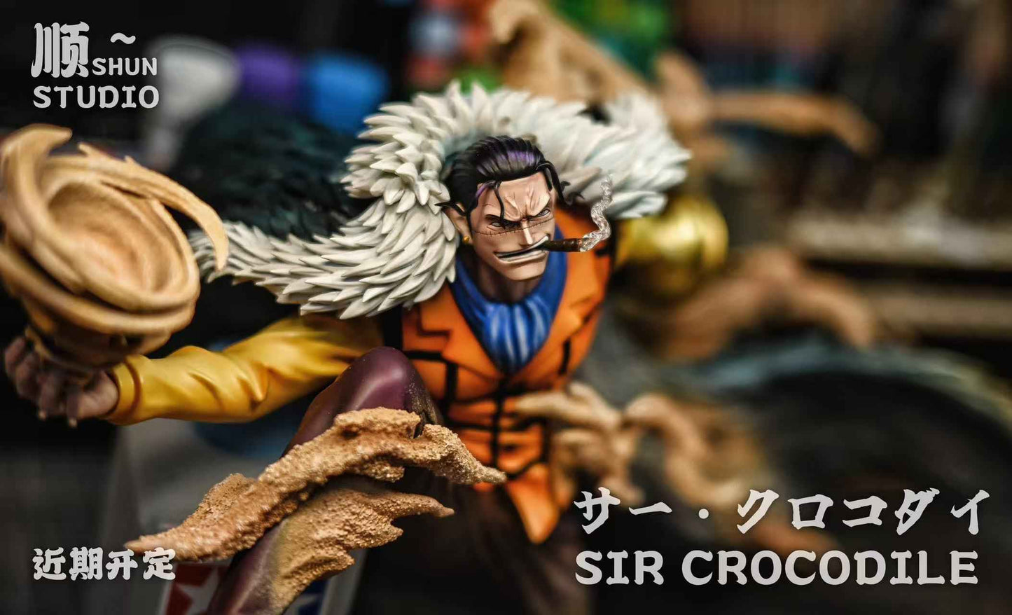 One Piece Shun Studio Sir Crocodile Resin Statue