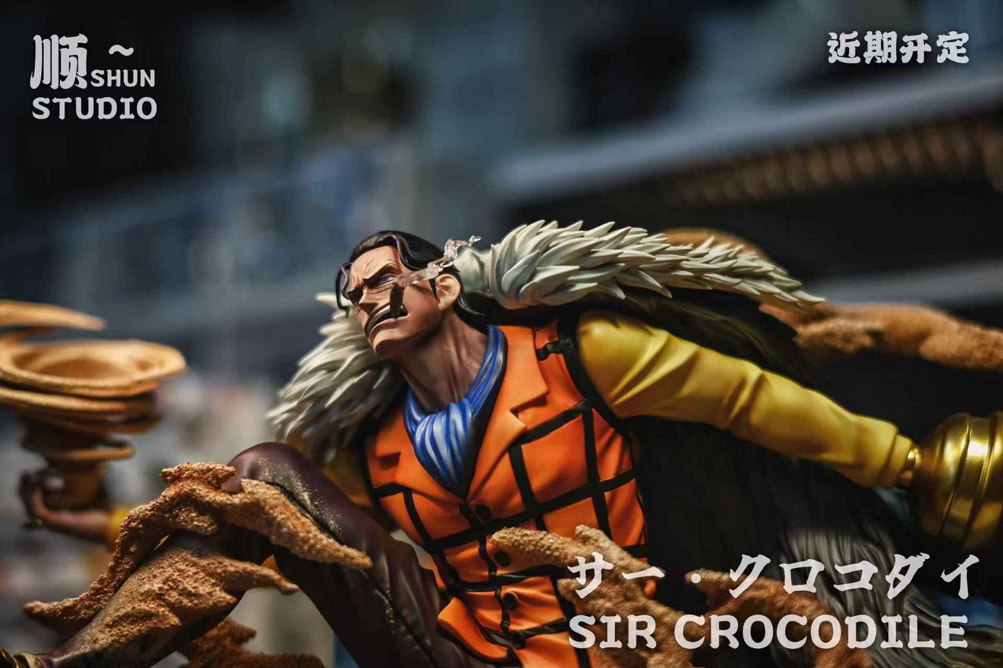 One Piece Shun Studio Sir Crocodile Resin Statue