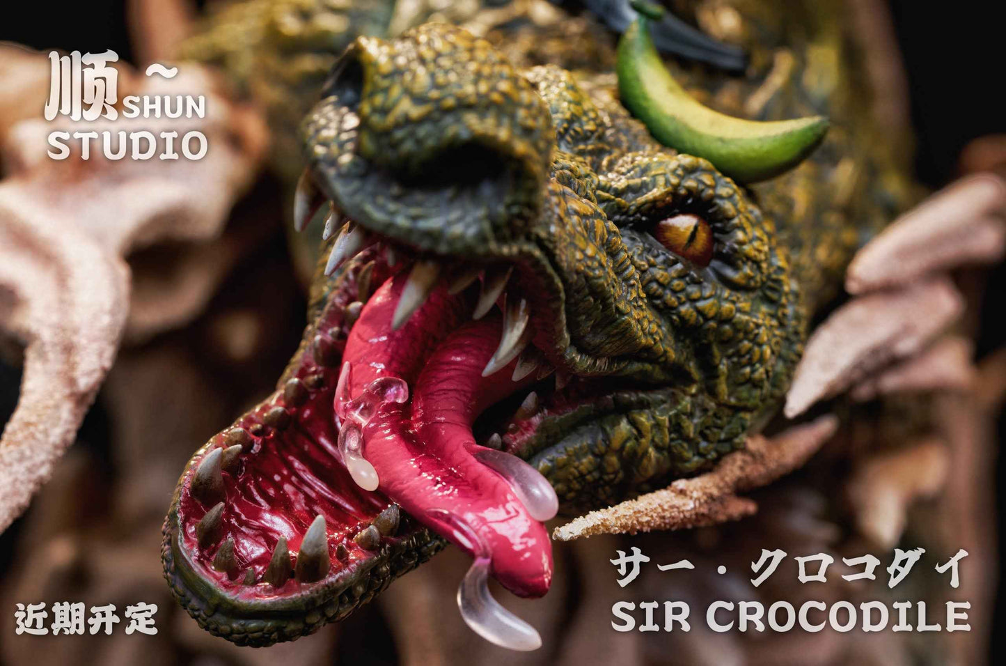 One Piece Shun Studio Sir Crocodile Resin Statue