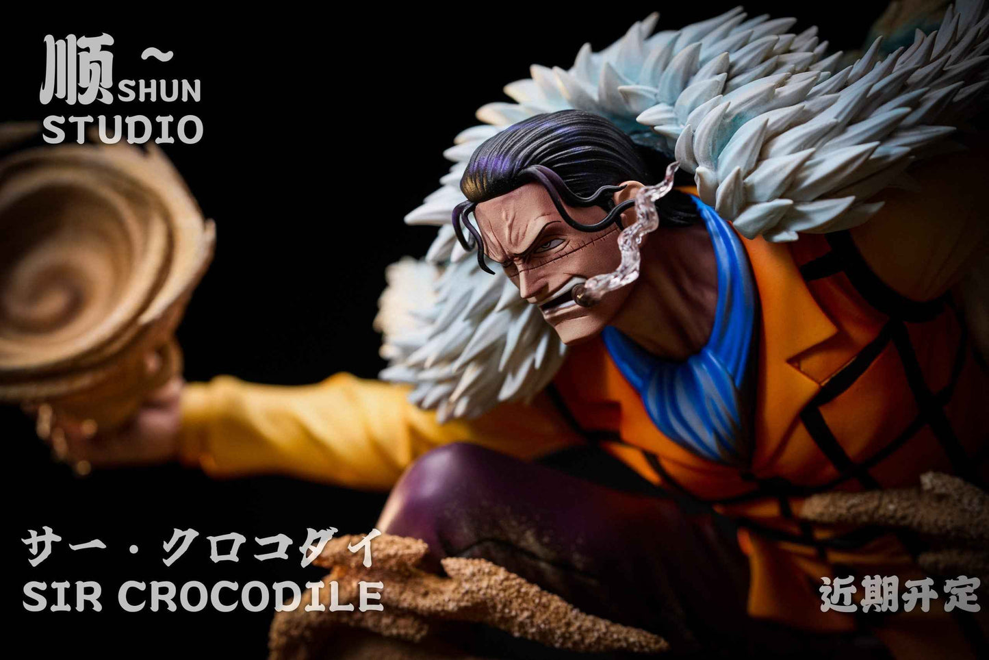 One Piece Shun Studio Sir Crocodile Resin Statue