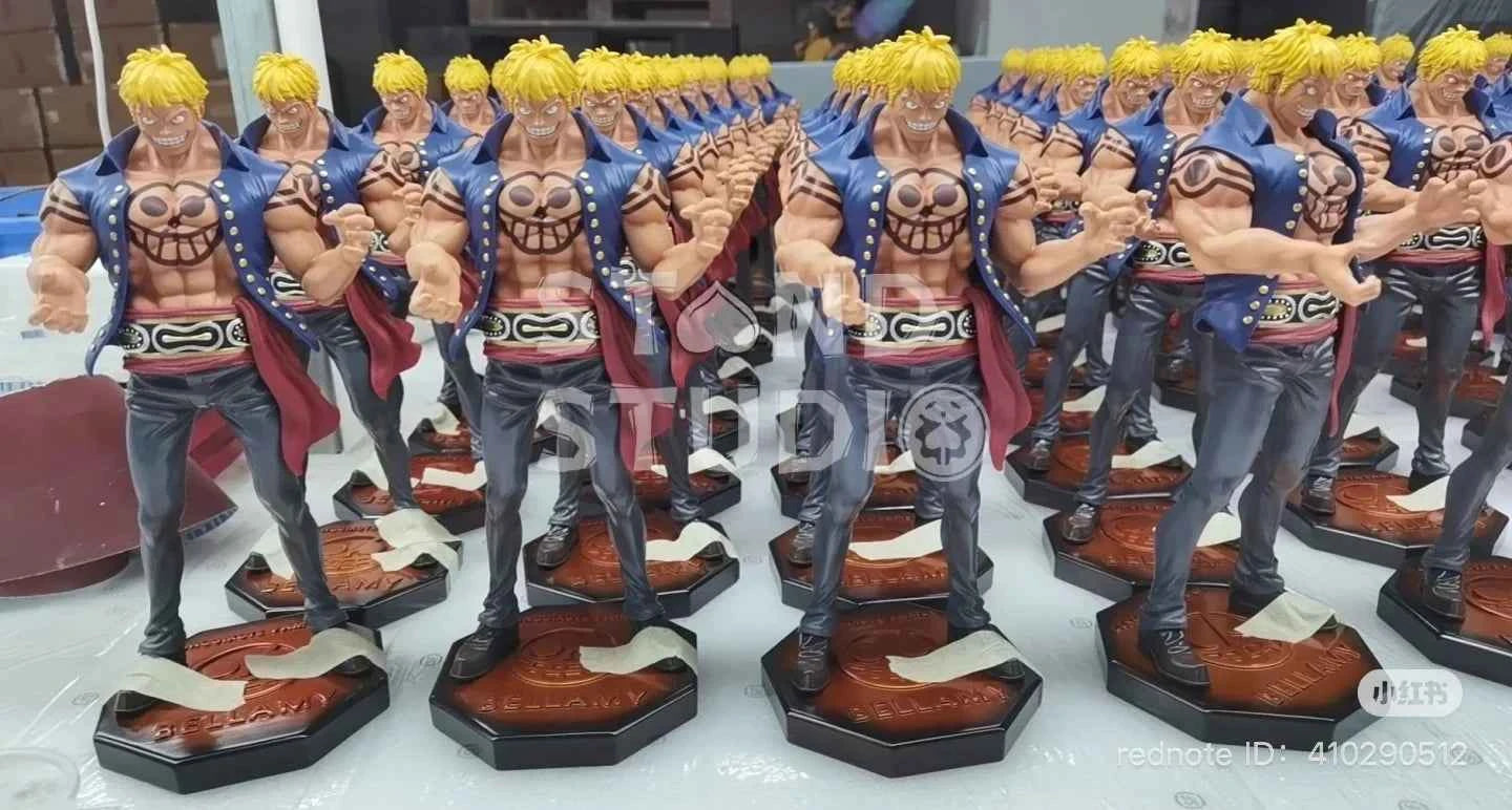 One Piece ~ Stand Studio ~ Bellamy ~ Resin Statue - Santoryu Resins Collectors