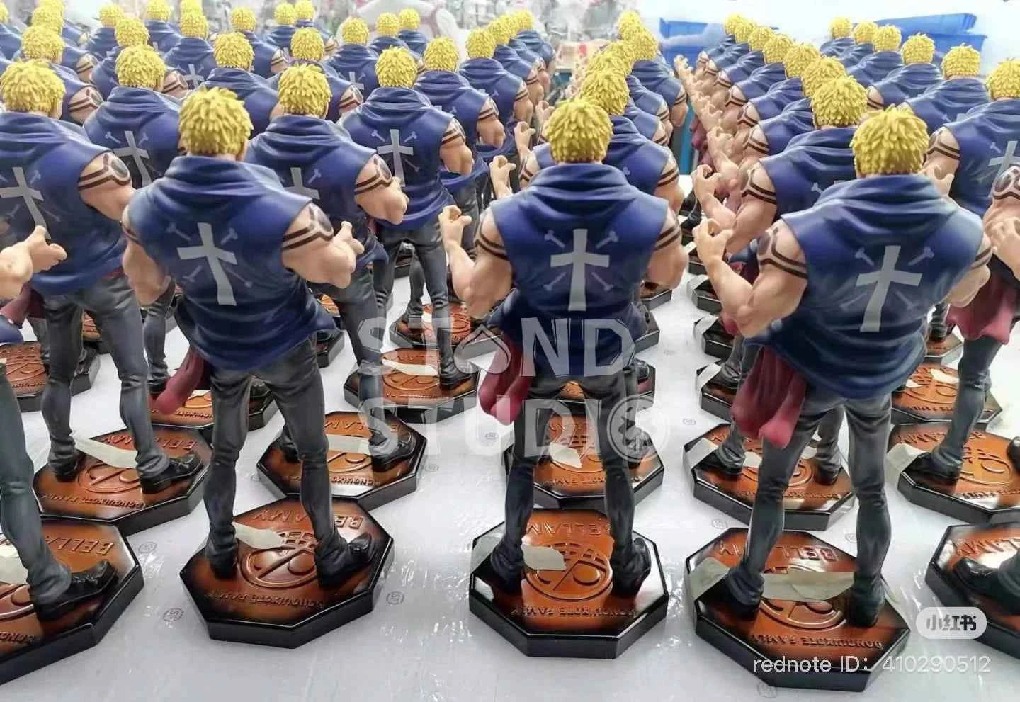 One Piece ~ Stand Studio ~ Bellamy ~ Resin Statue - Santoryu Resins Collectors