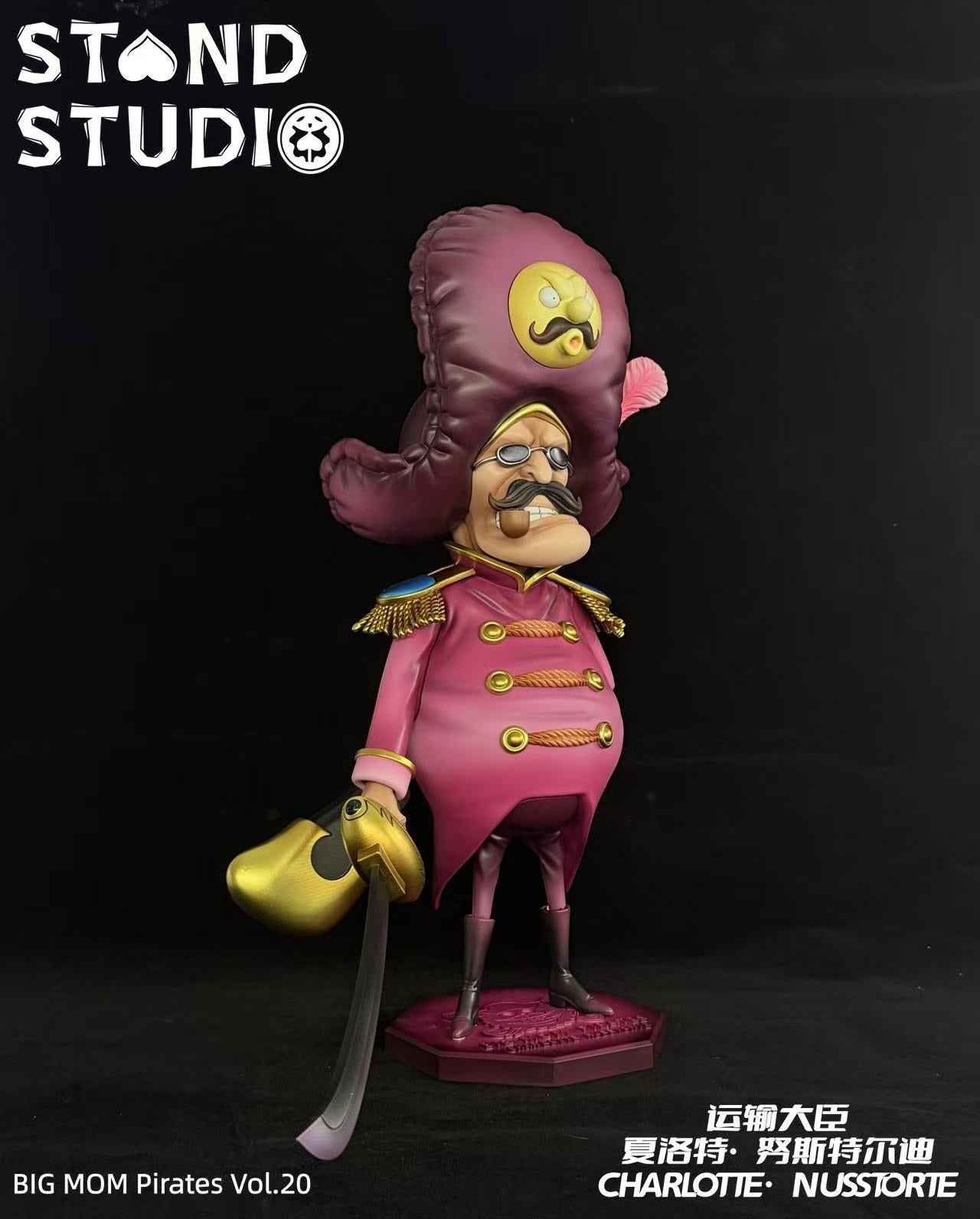 One Piece Stand Studio Charlotte Nusstorte Resin Statue