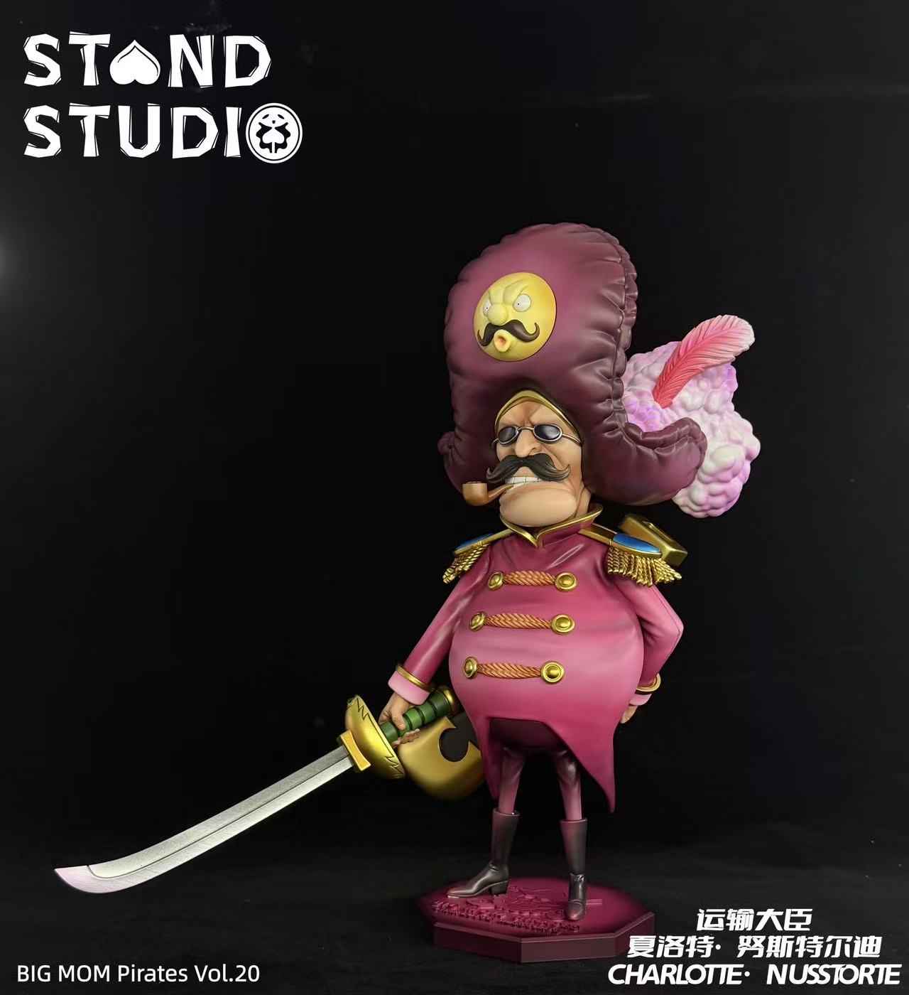One Piece Stand Studio Charlotte Nusstorte Resin Statue