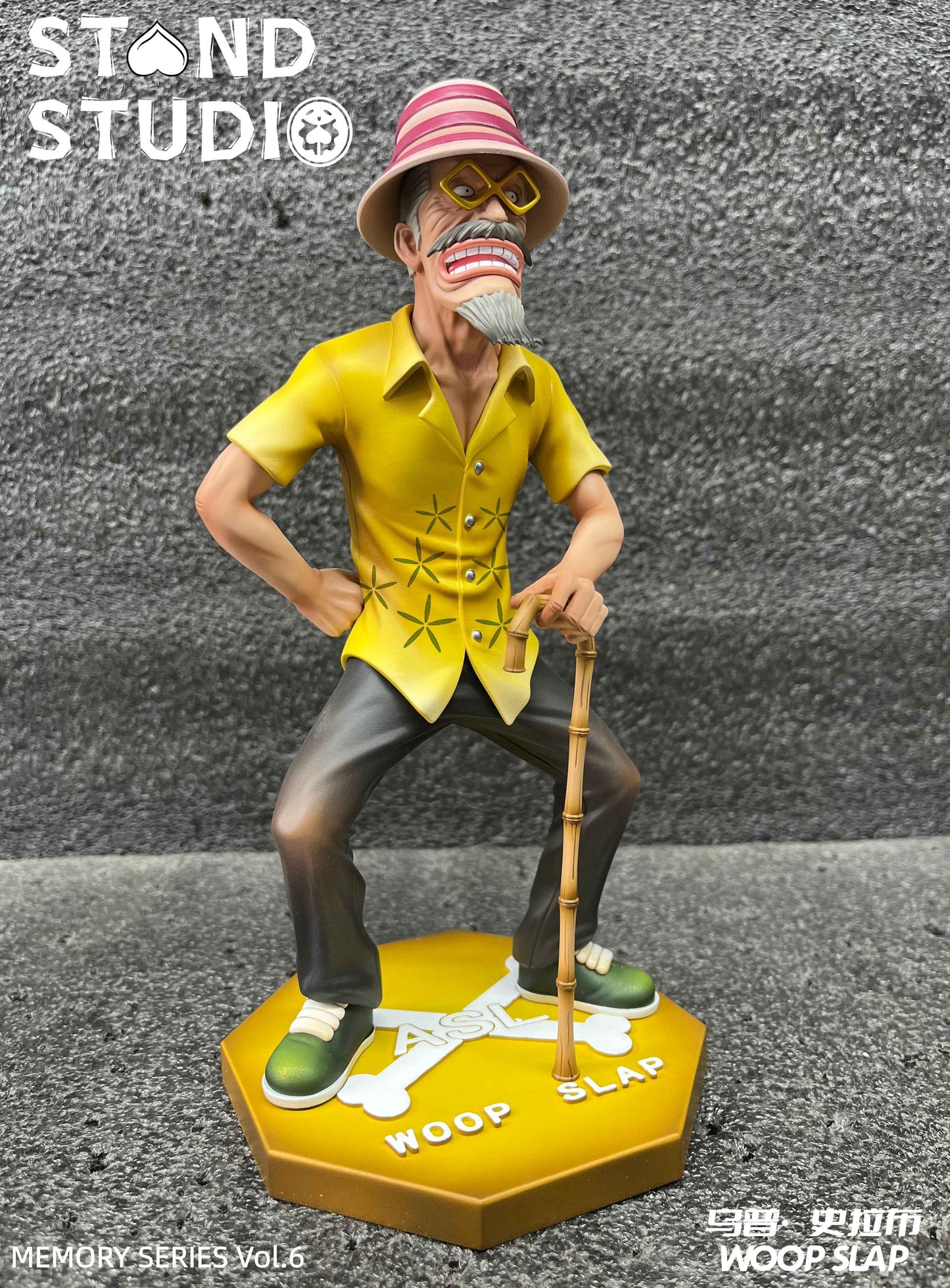 One Piece Stand Studio Village Chief Woop Slap Resin Statue