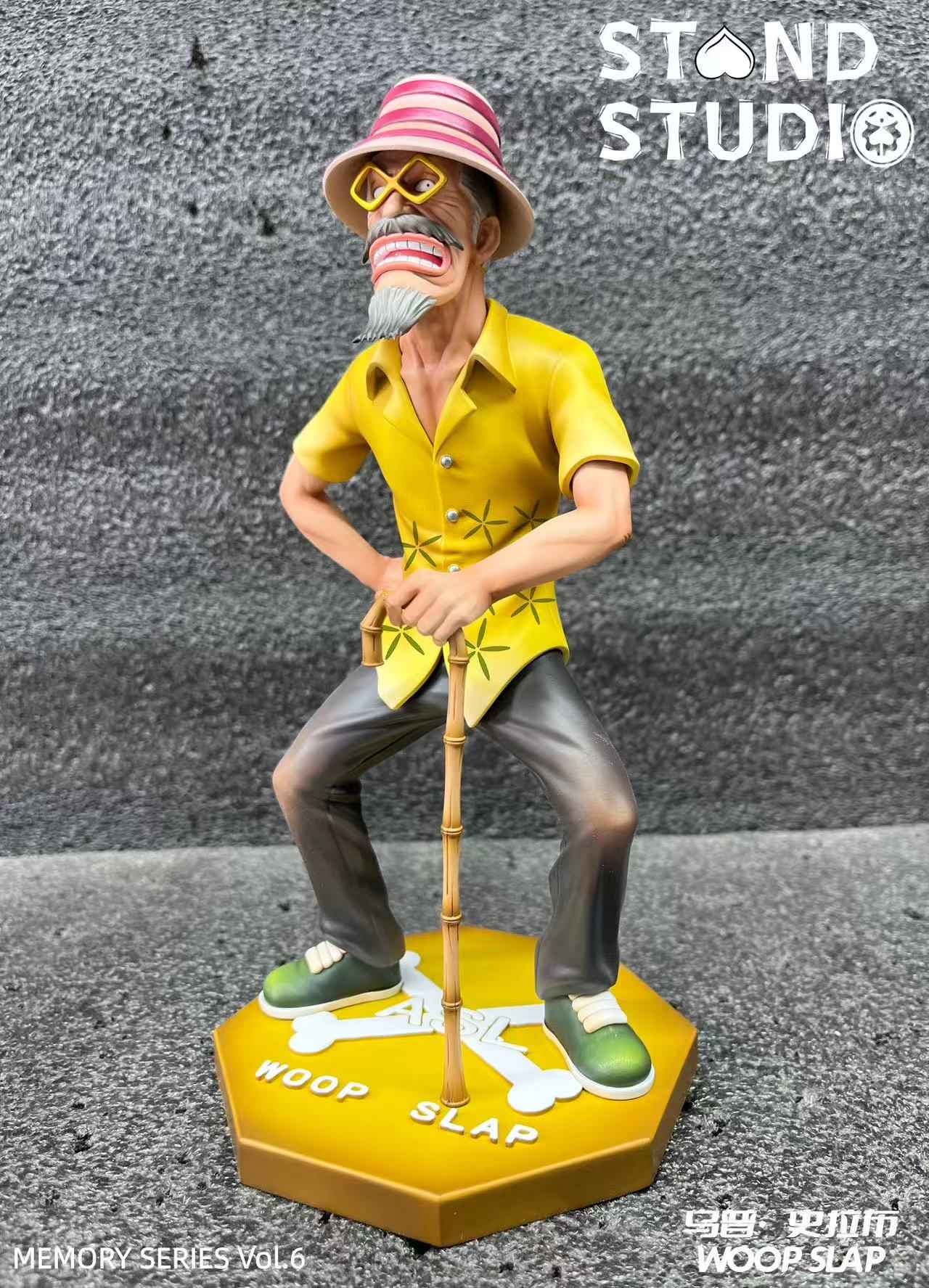 One Piece Stand Studio Village Chief Woop Slap Resin Statue