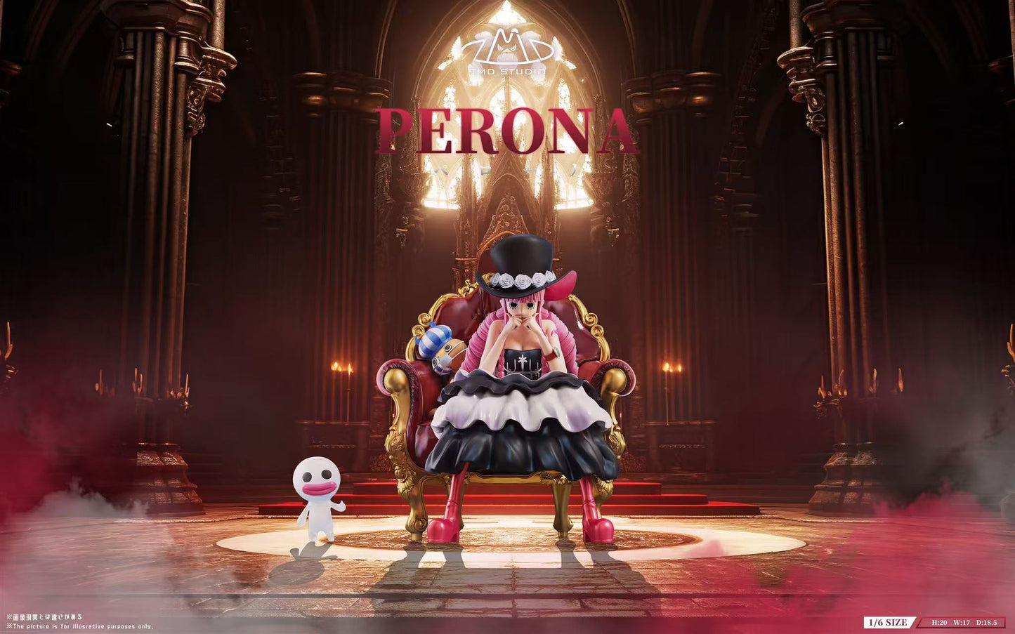 One Piece Toys My Dream "TMD" Studio Ghost Princess Perona Sofa Resin Statue