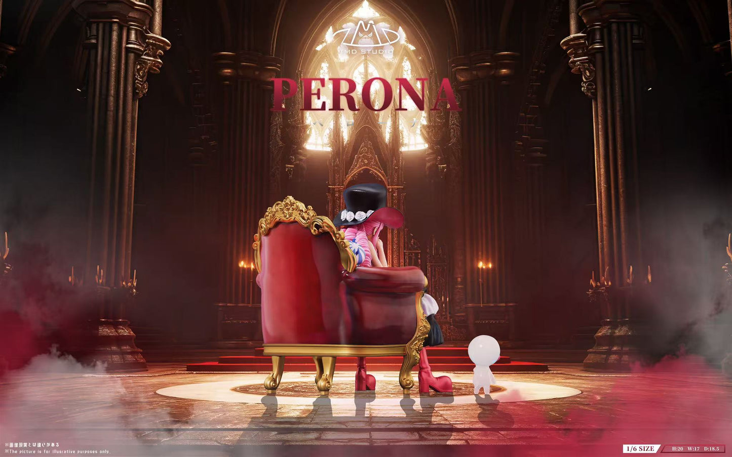 One Piece Toys My Dream "TMD" Studio Ghost Princess Perona Sofa Resin Statue