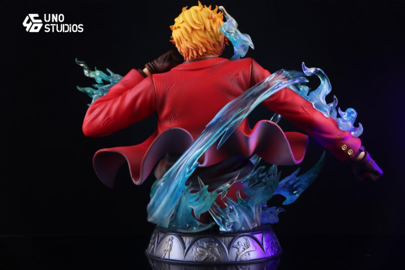 One Piece UNO Studio Vinsmoke Sanji Bust Resin Statue